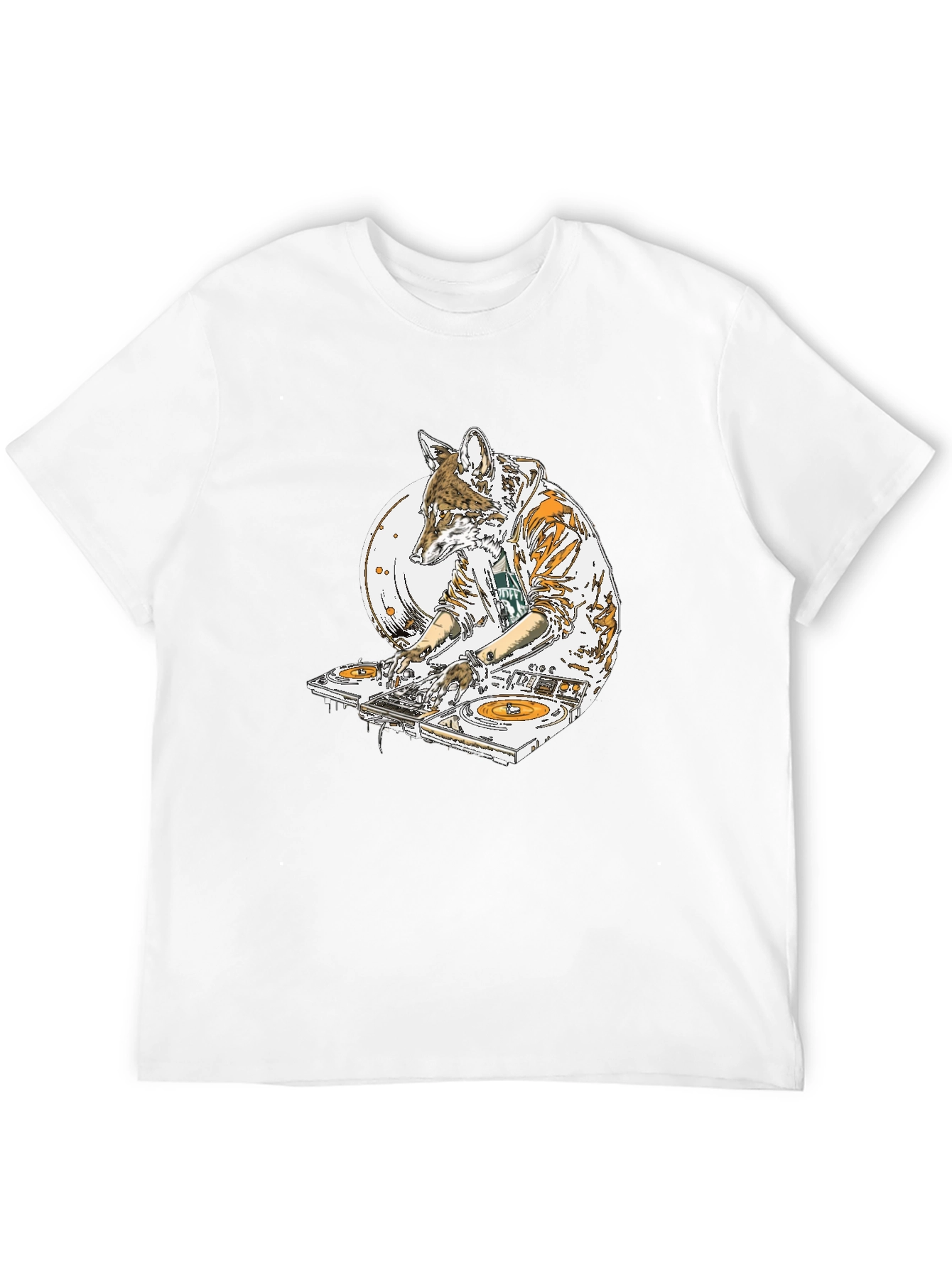 DJ Coyote Graphic T-Shirt
