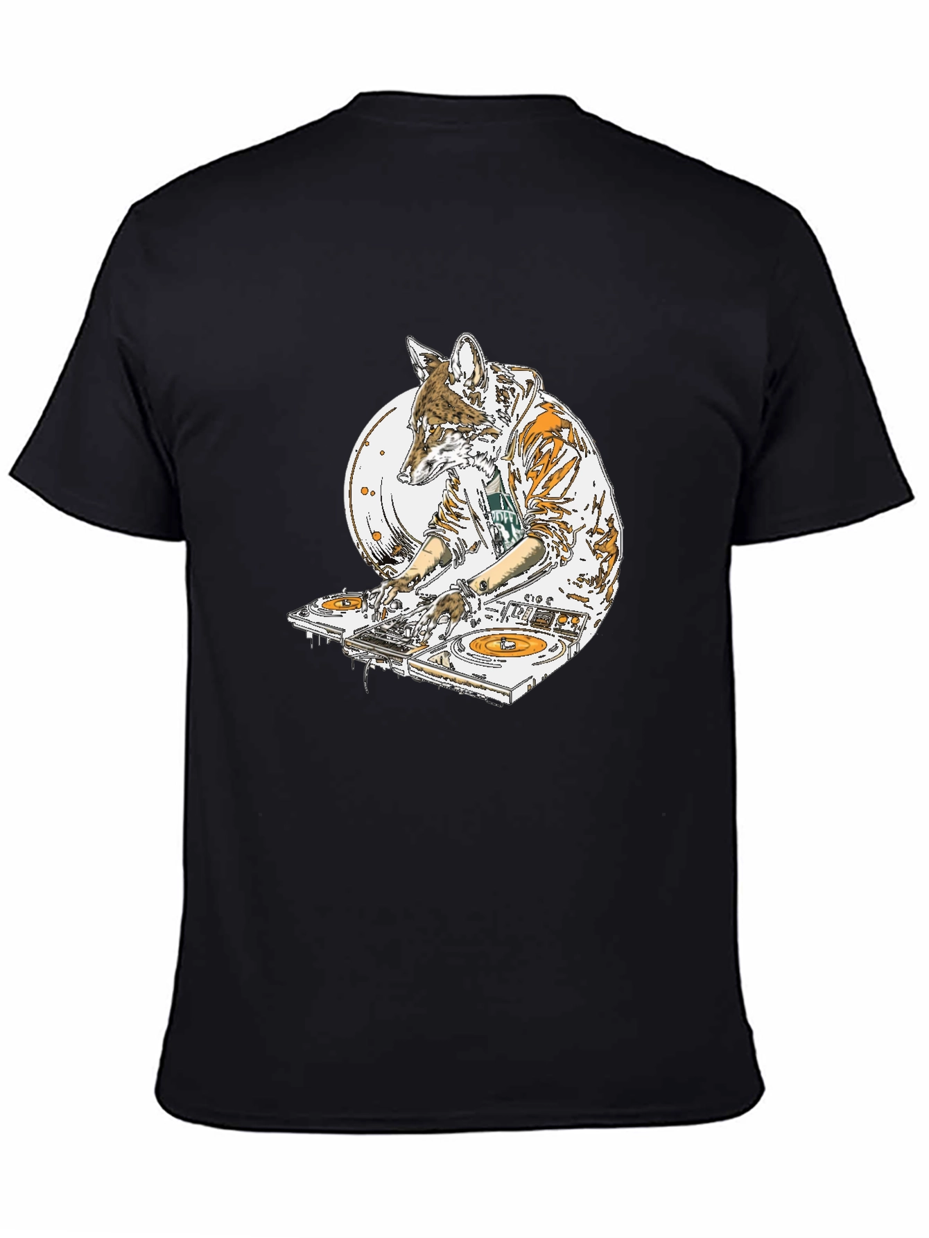 DJ Coyote Graphic T-Shirt