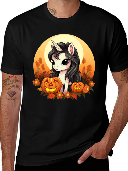 Halloween Unicorn T-Shirt - Spooky Cute!