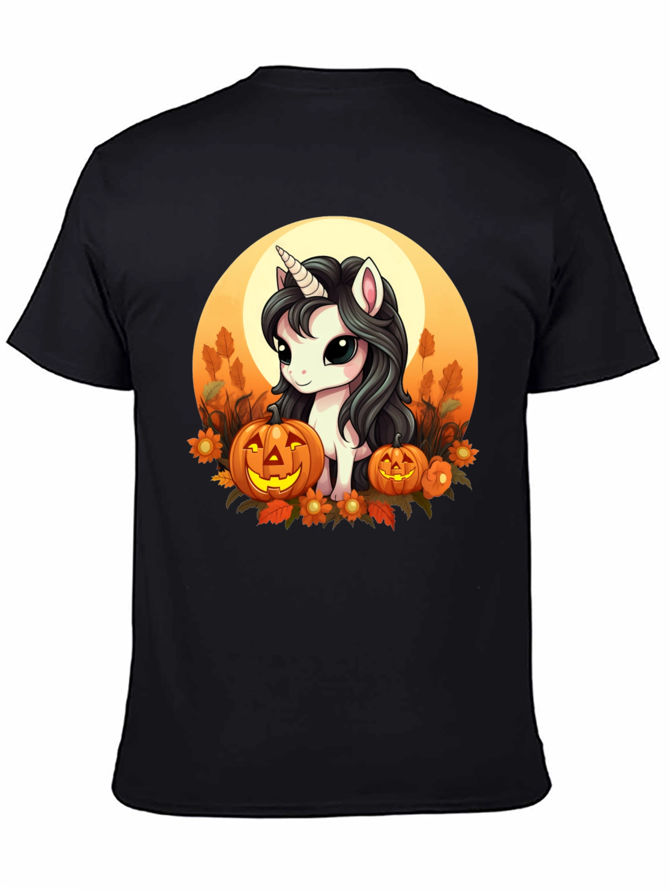 Halloween Unicorn T-Shirt - Spooky Cute!