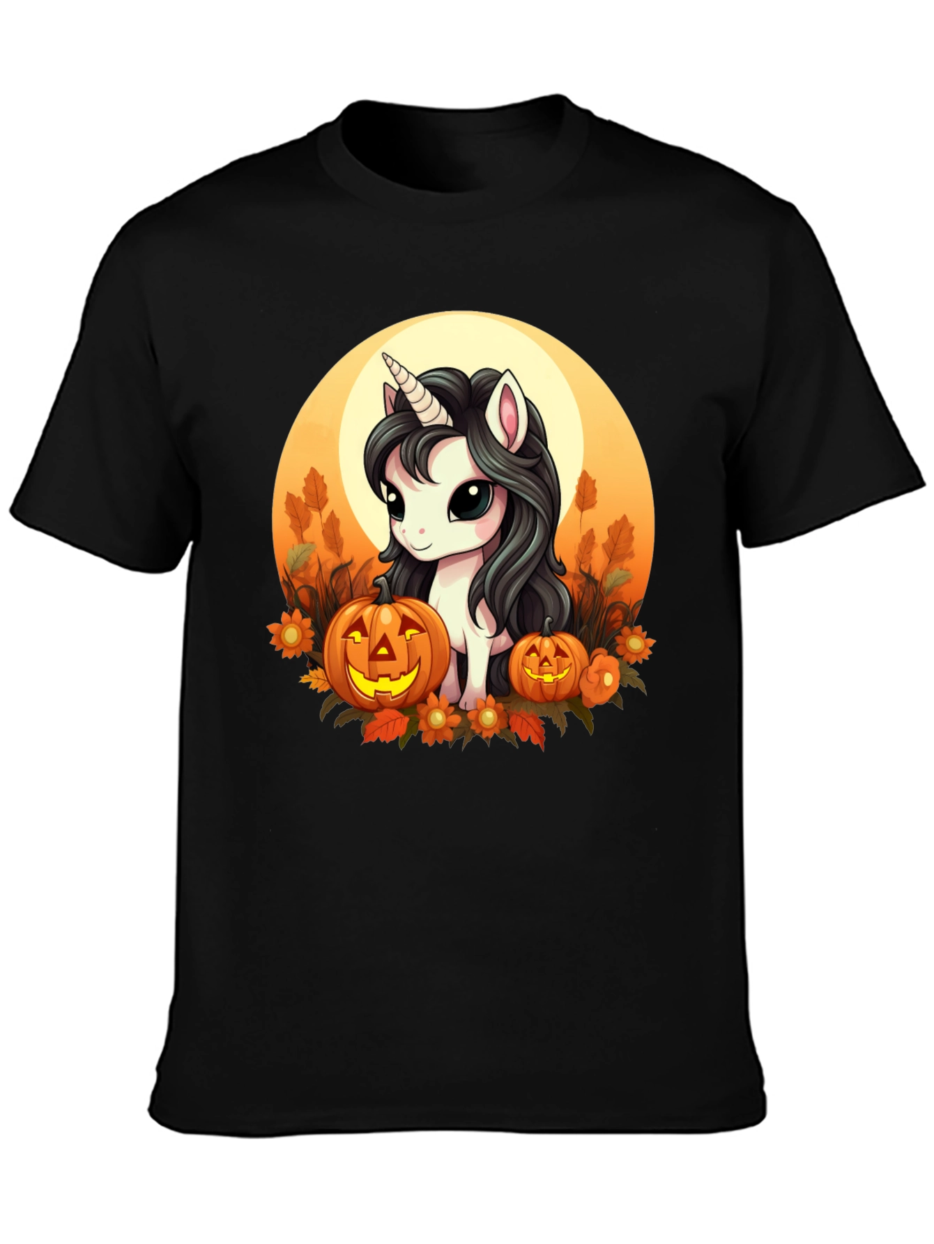 Halloween Unicorn T-Shirt - Spooky Cute!