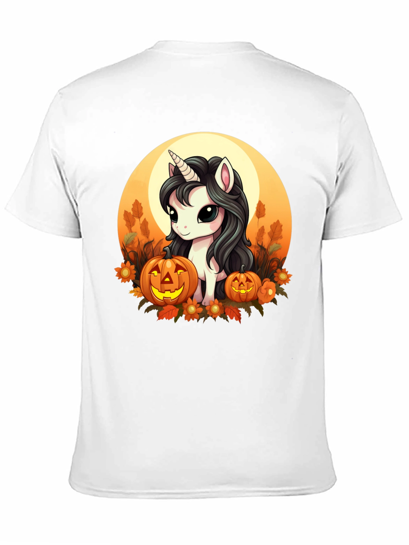 Halloween Unicorn T-Shirt - Spooky Cute!