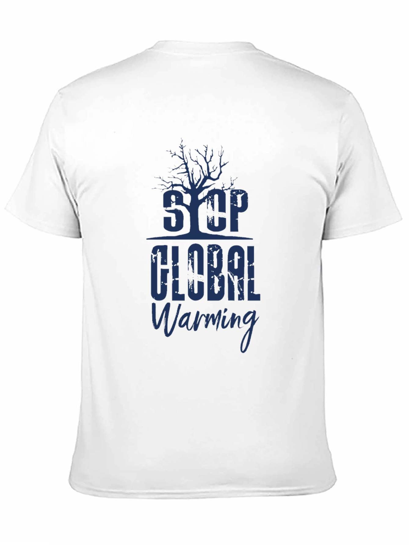 Stop Global Warming Graphic Tee - Eco-Friendly Shirt