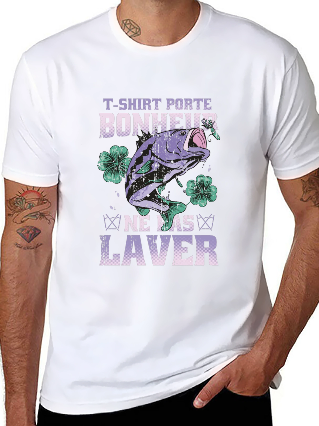 Lucky Fishing T-Shirt - Dont Wash!