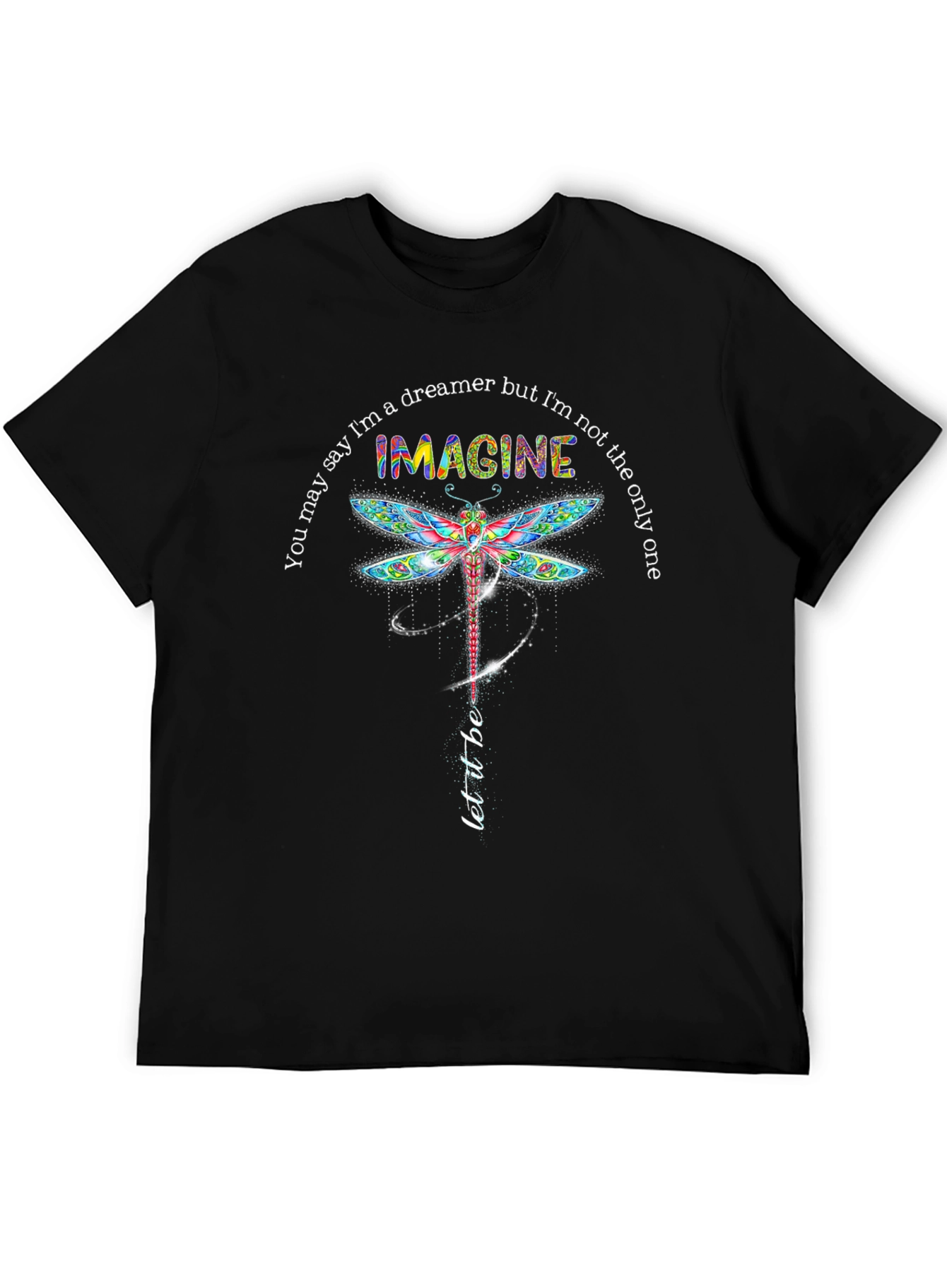 Imagine Dragonfly Graphic Tee - Soft & Stylish
