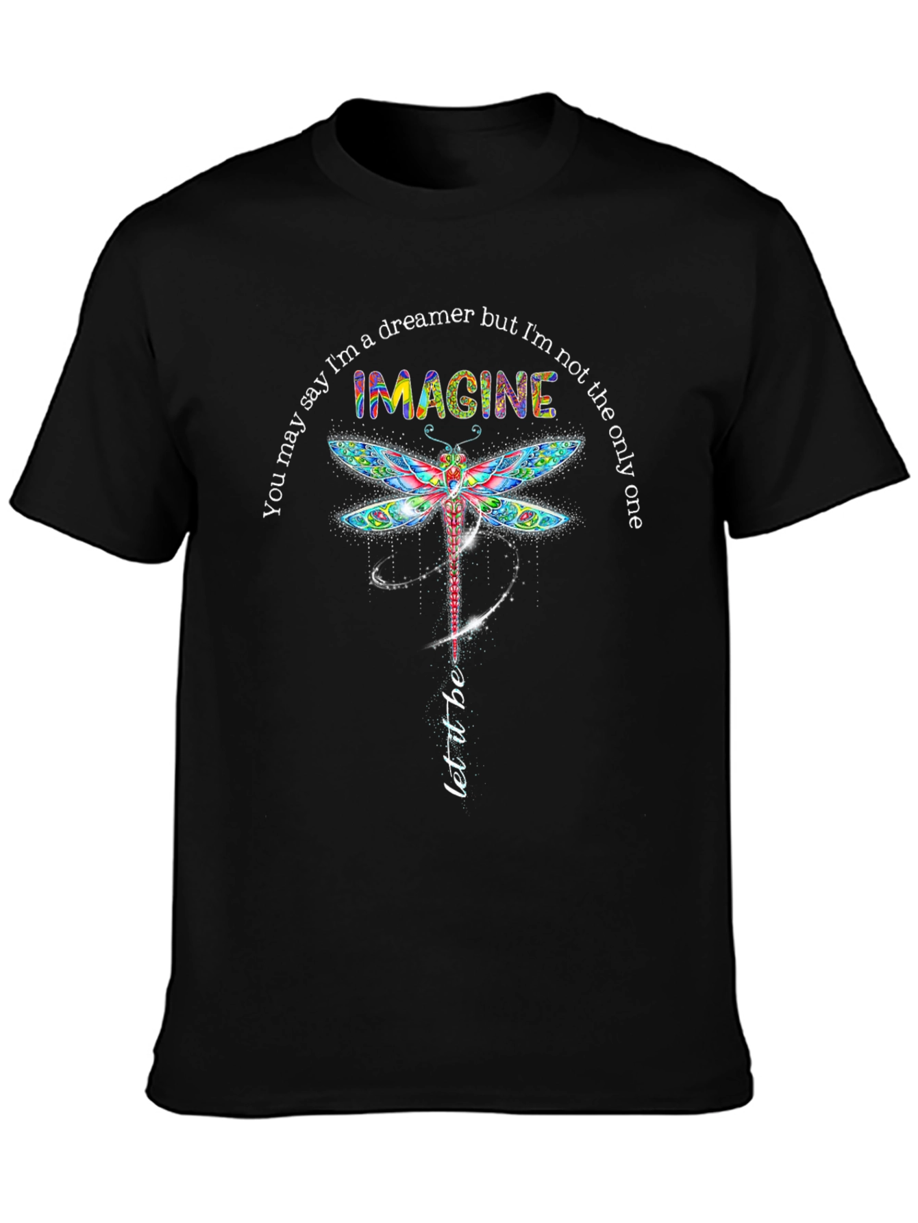 Imagine Dragonfly Graphic Tee - Soft & Stylish