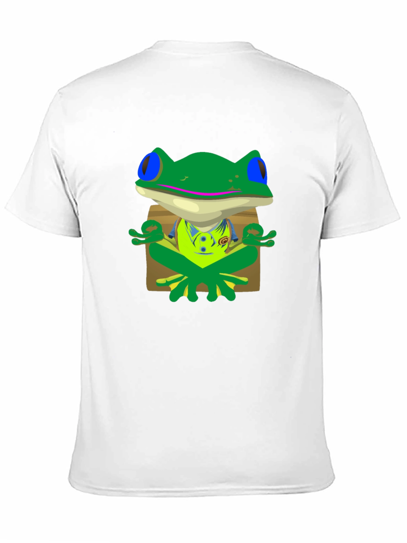 Meditating Frog Graphic Tee - Find Your Zen
