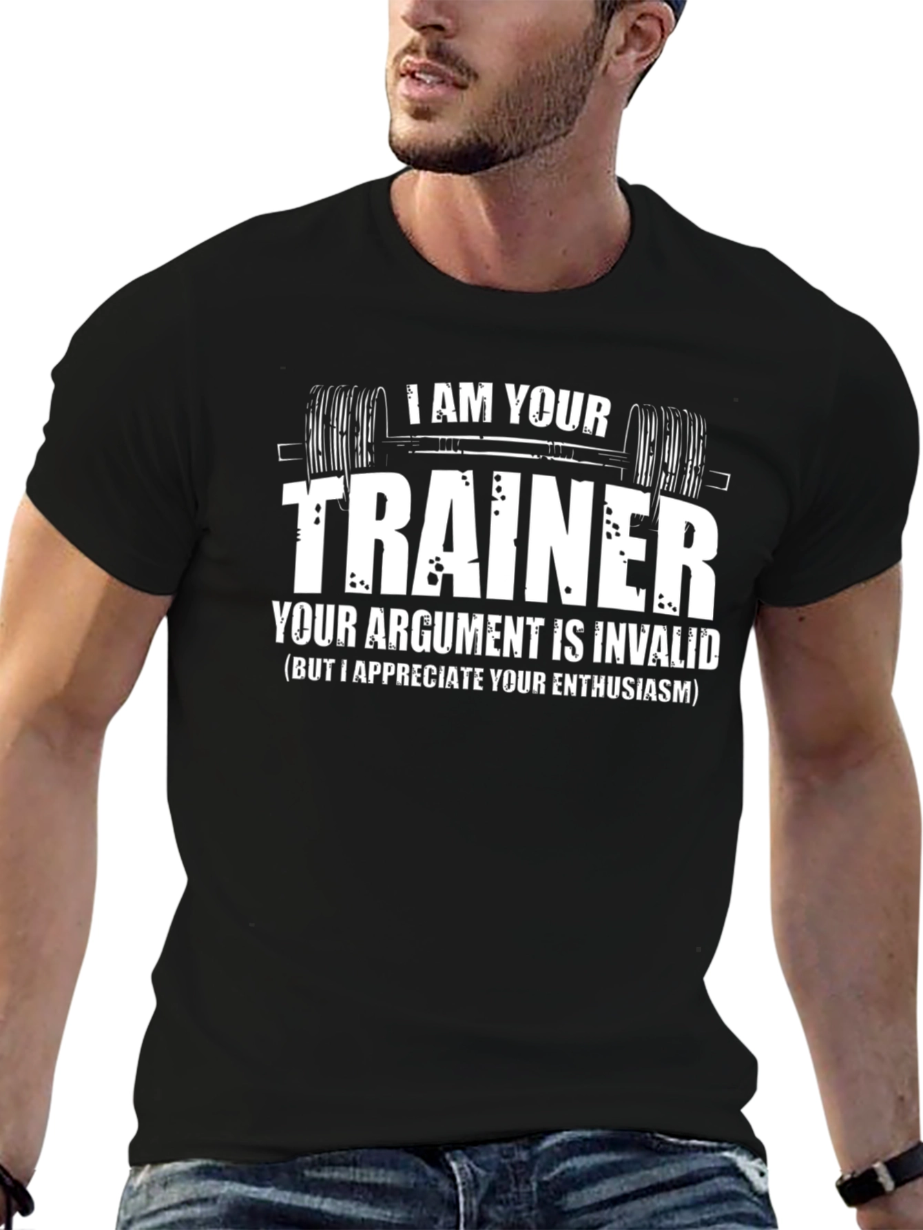 I Am Your Trainer Novelty Graphic T-Shirt