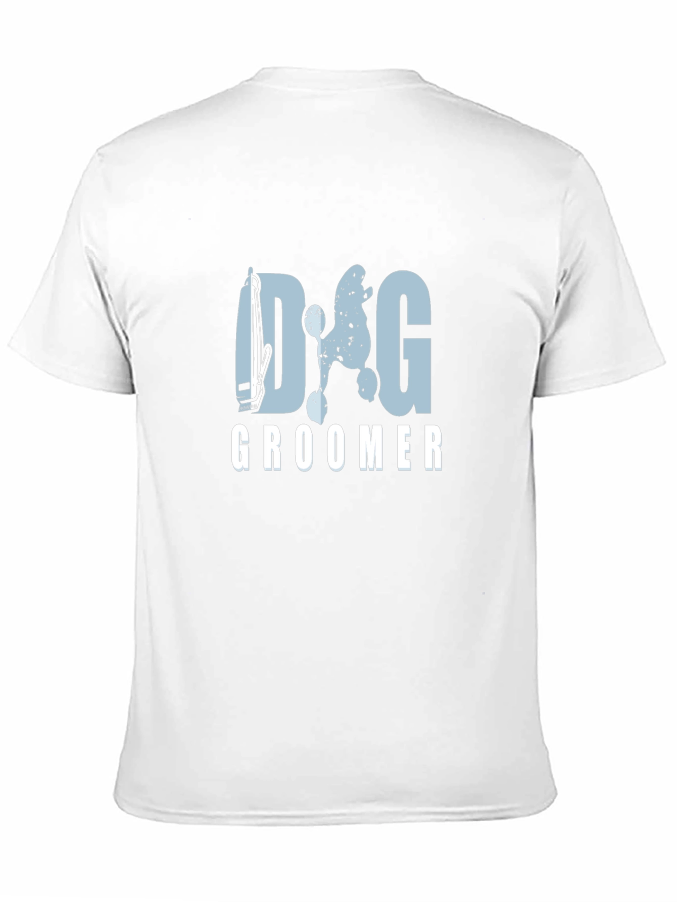 Dog Groomer Graphic T-Shirt - Black