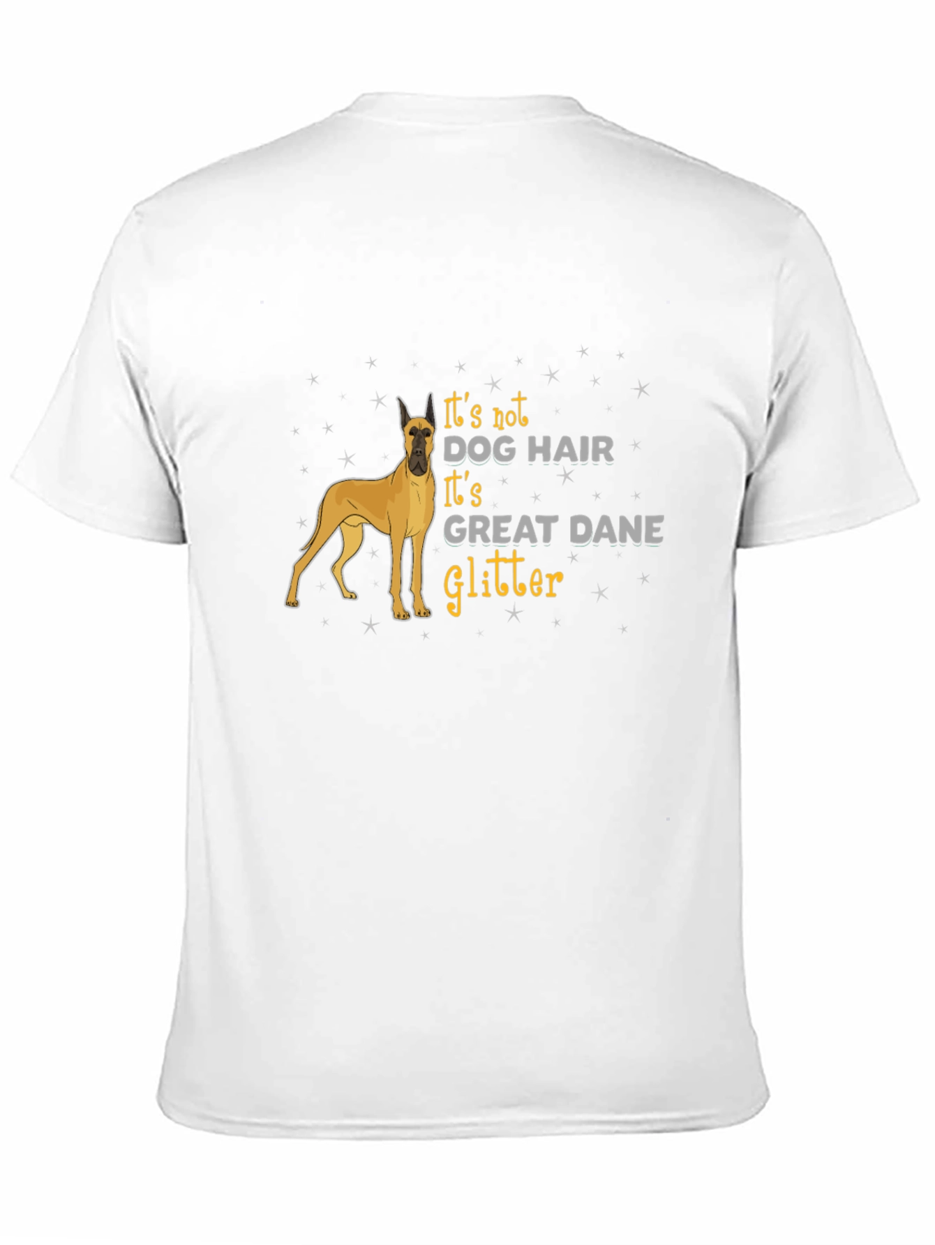 Dog Lover Great Dane Glitter T-Shirt