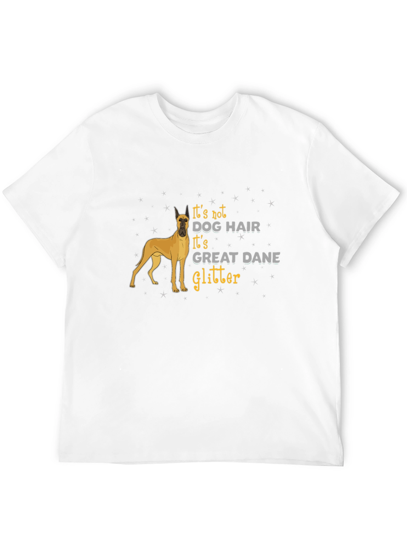 Dog Lover Great Dane Glitter T-Shirt