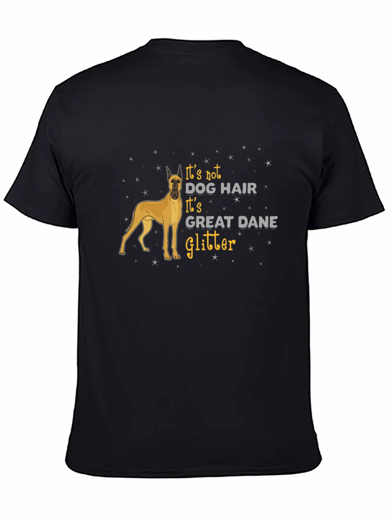 Dog Lover Great Dane Glitter T-Shirt