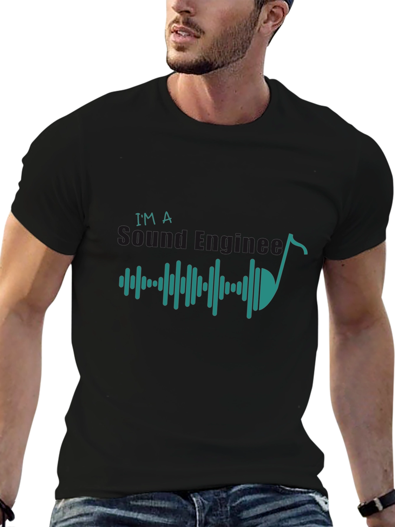 Sound Engineer Graphic Tee - Music Lover Shirt