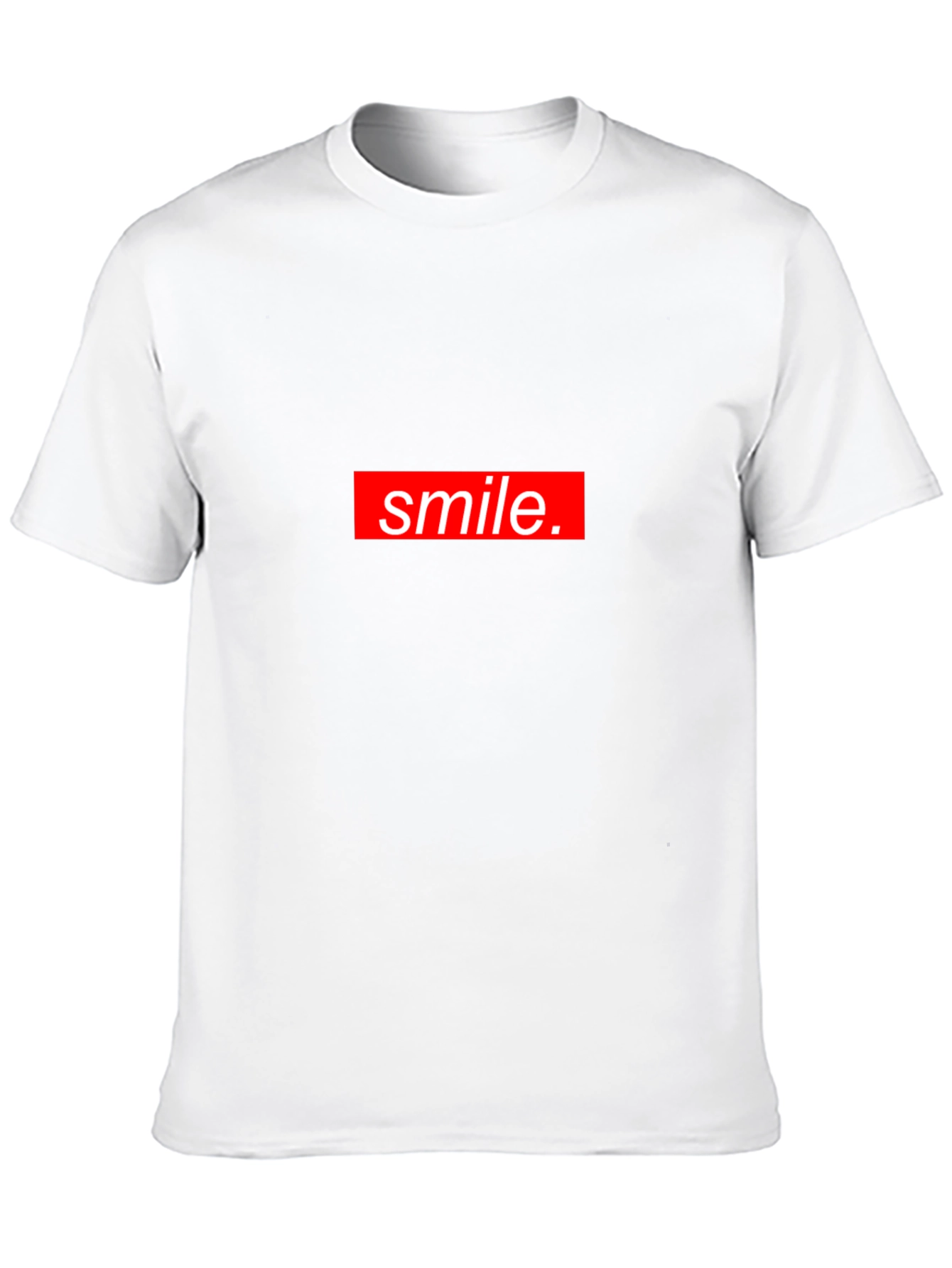 Smile Graphic Tee - Trendy Streetwear