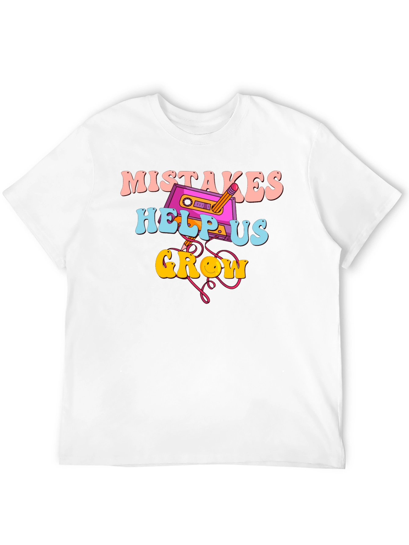 Mistakes Help Us Grow Retro T-Shirt