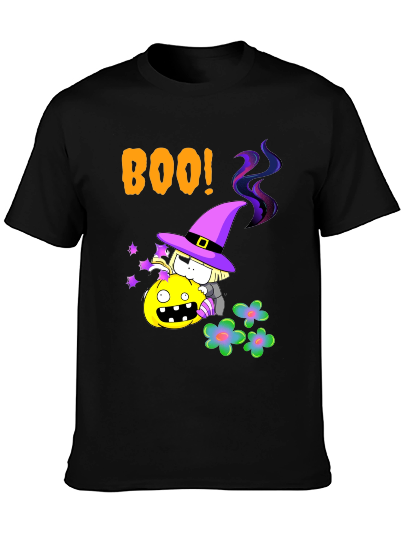 Boo Halloween Witch T-Shirt
