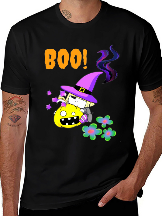Boo Halloween Witch T-Shirt