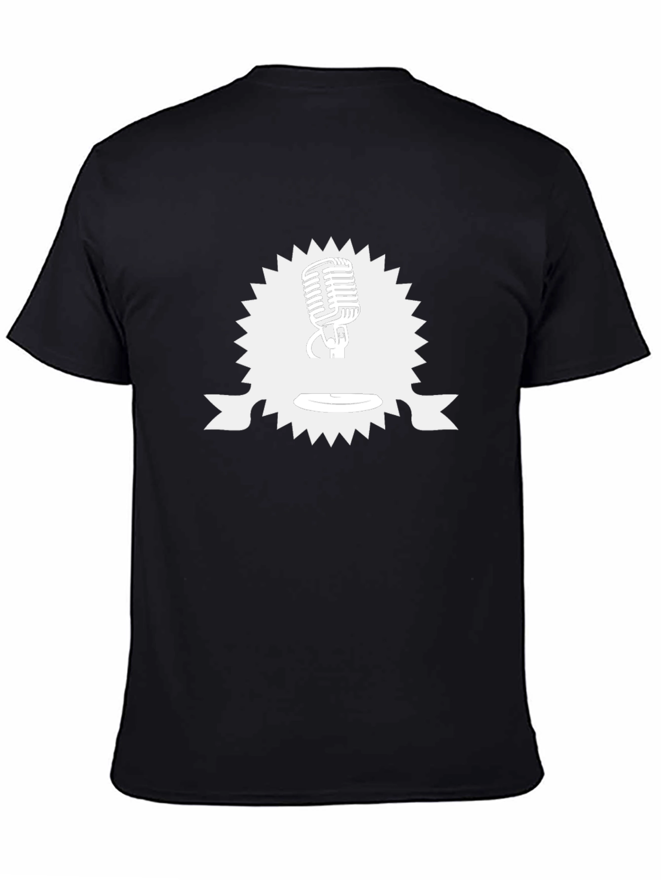 Retro Microphone Graphic T-Shirt