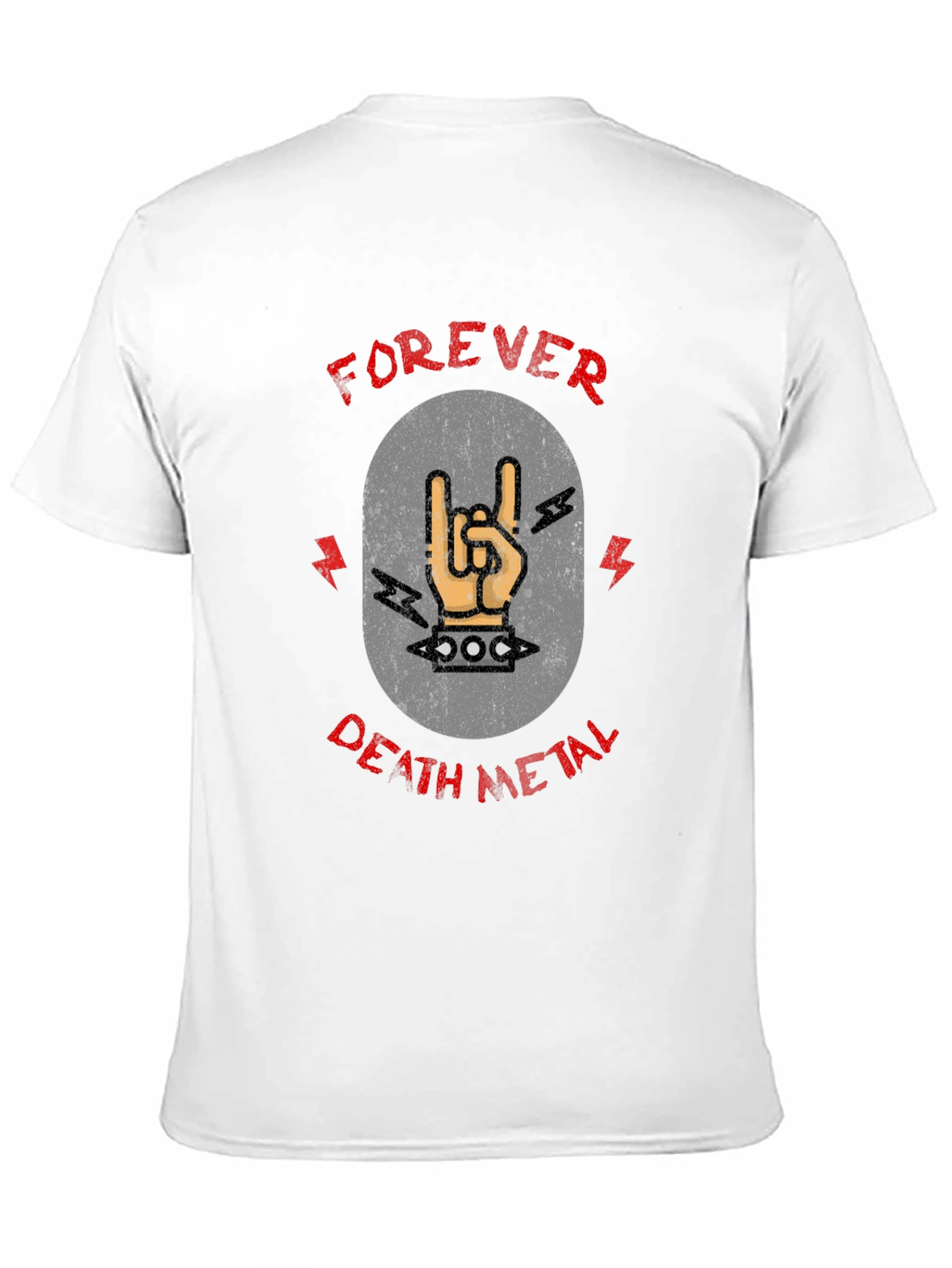 Forever Death Metal Graphic Tee - Rock On!