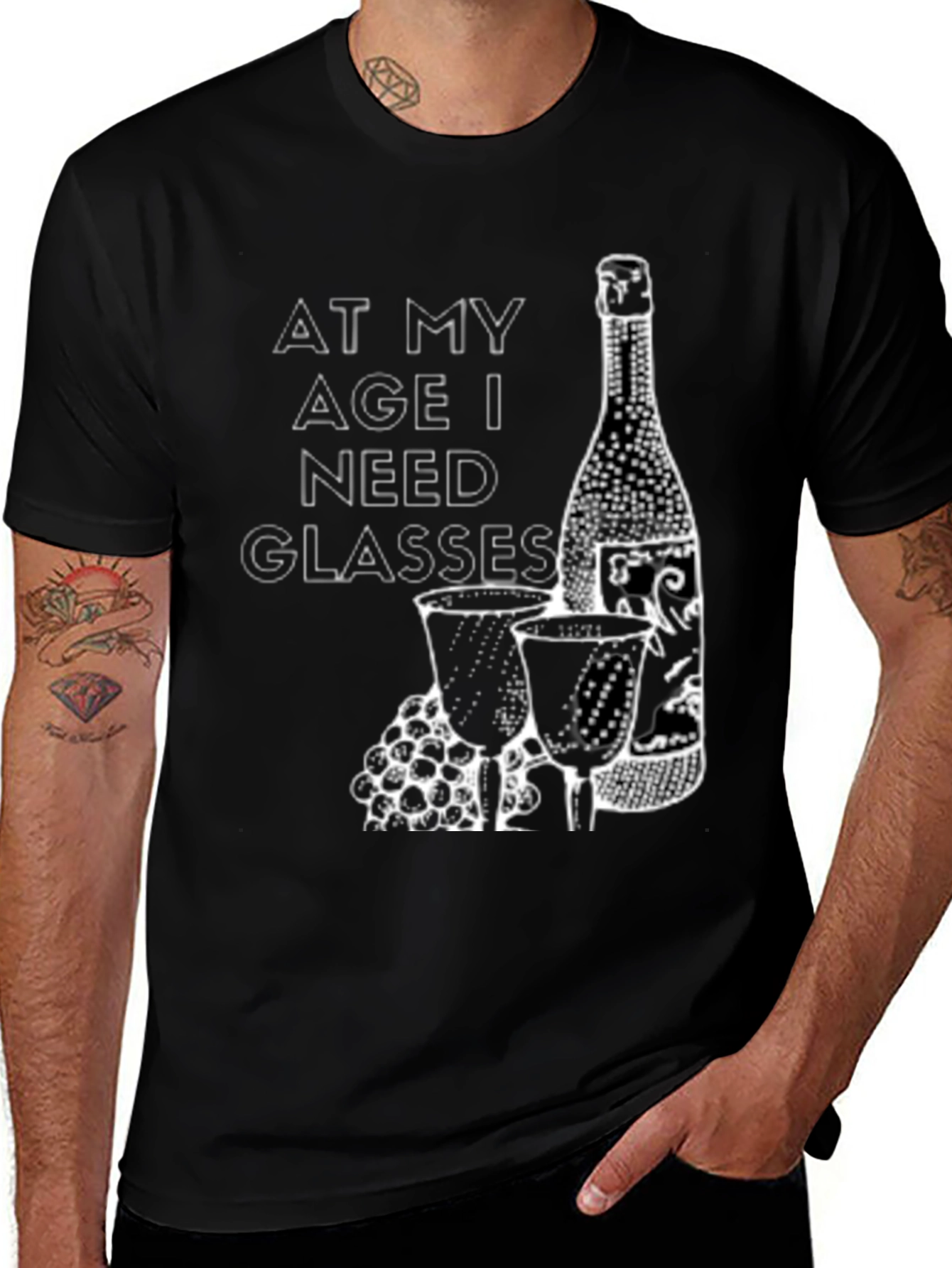 At My Age I Need Glasses T-Shirt