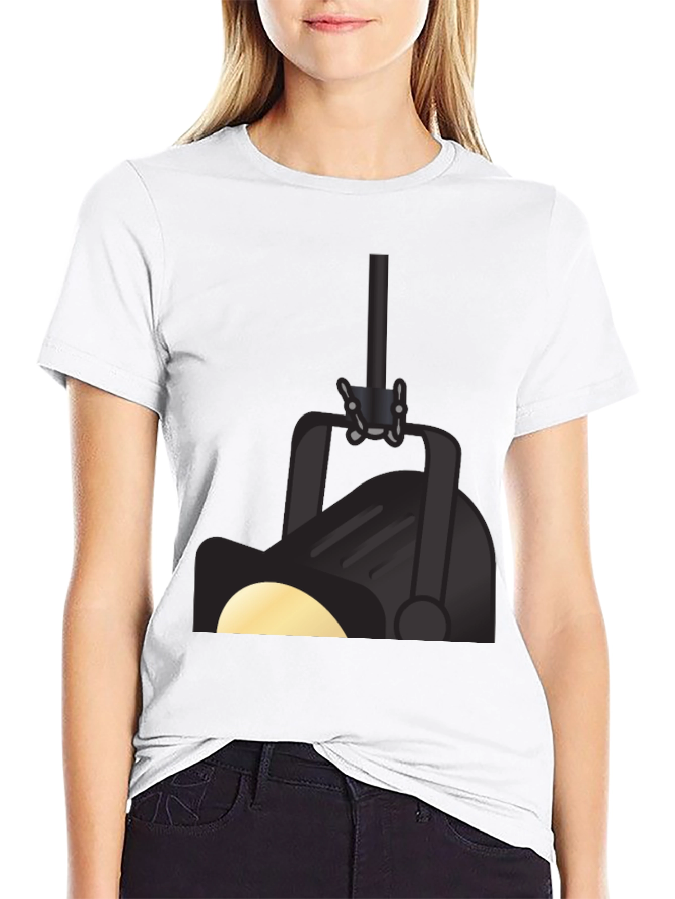 Spotlight Graphic Tee - Illuminating Style