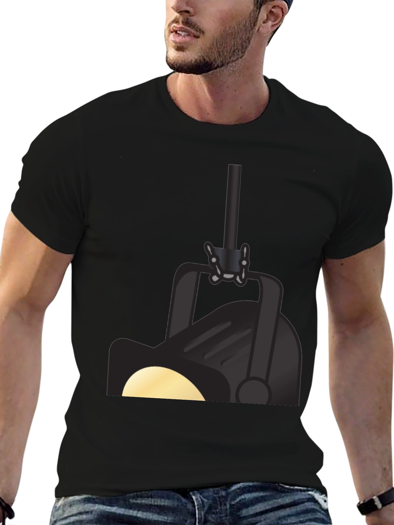 Spotlight Graphic Tee - Illuminating Style