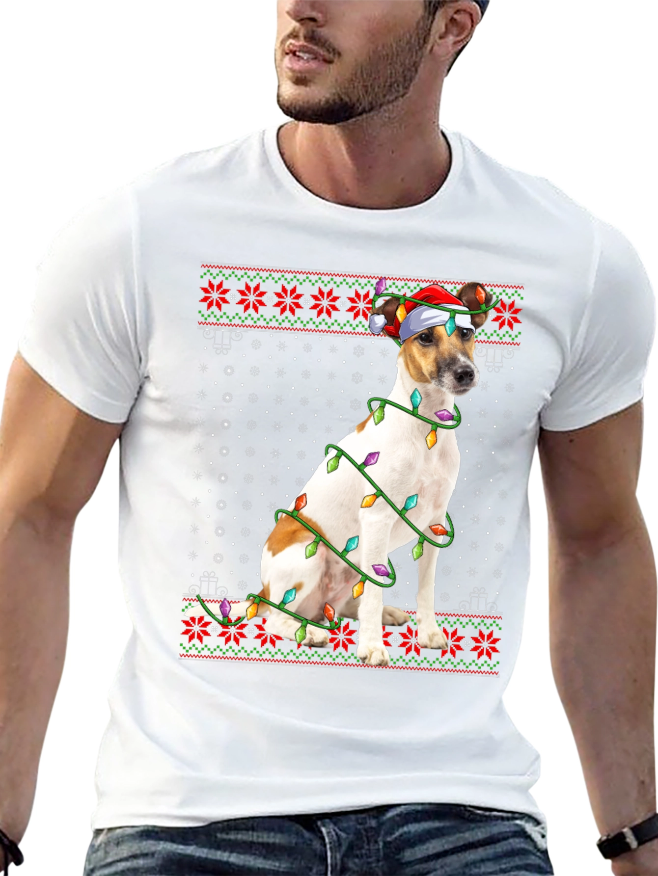 Dog Christmas Lights T-Shirt