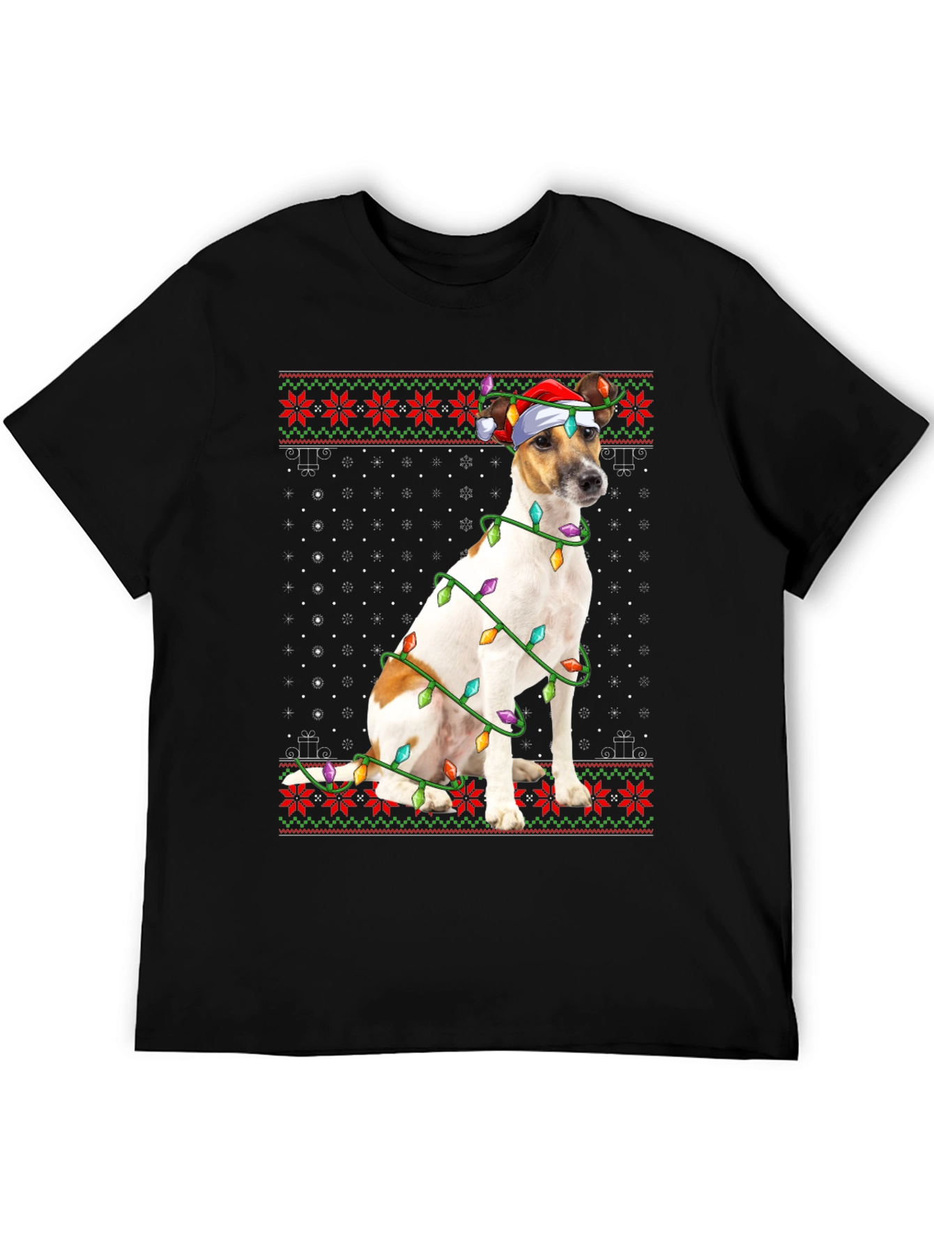 Dog Christmas Lights T-Shirt