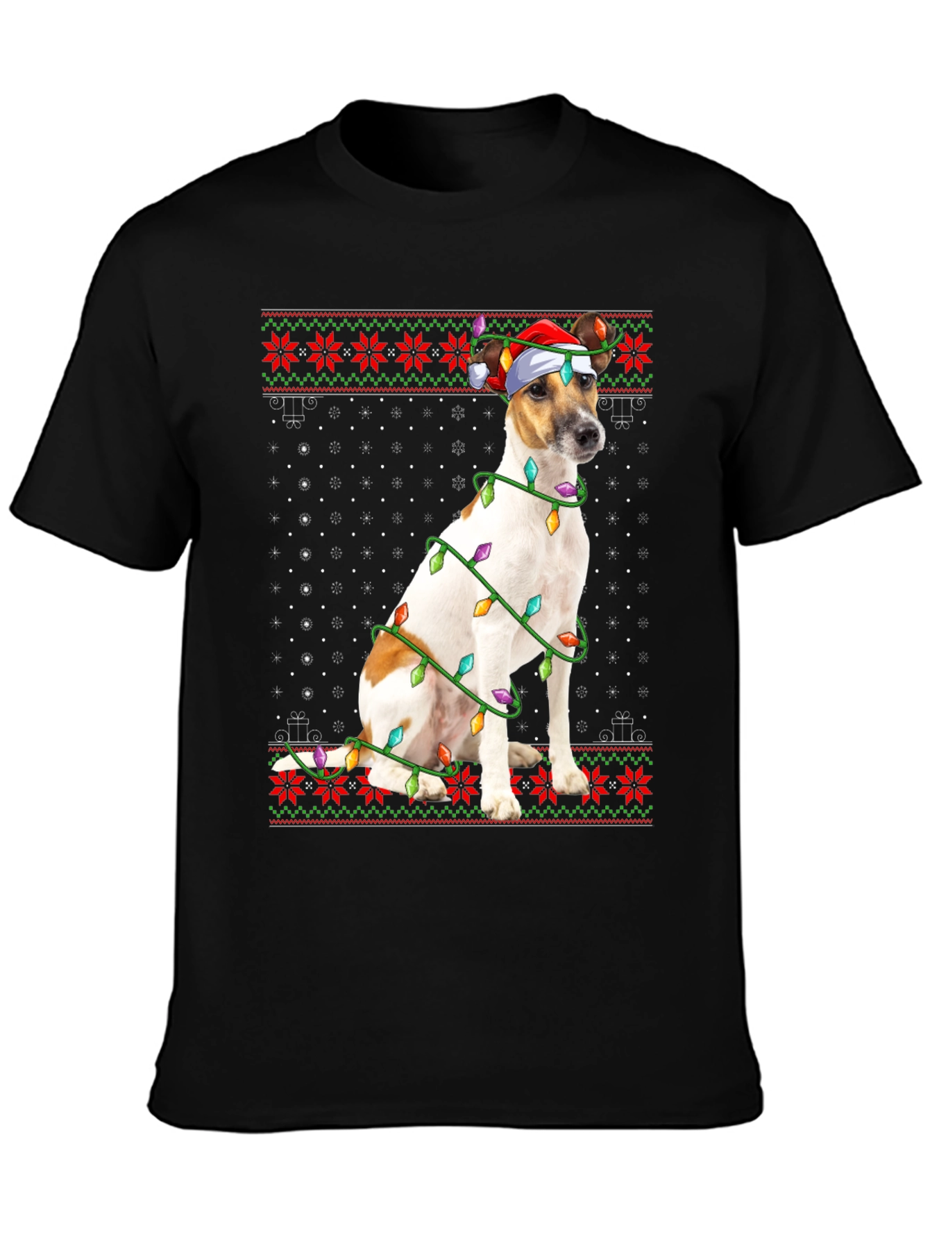 Dog Christmas Lights T-Shirt