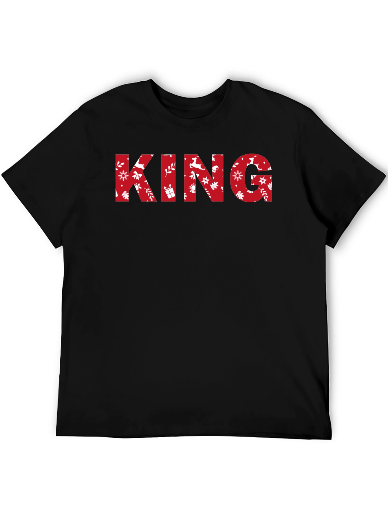 Festive KING Graphic Tee - Holiday Edition