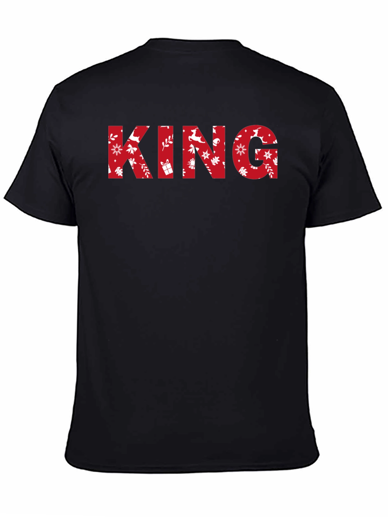 Festive KING Graphic Tee - Holiday Edition