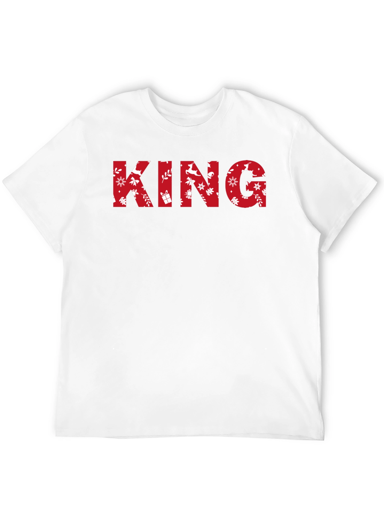 Festive KING Graphic Tee - Holiday Edition