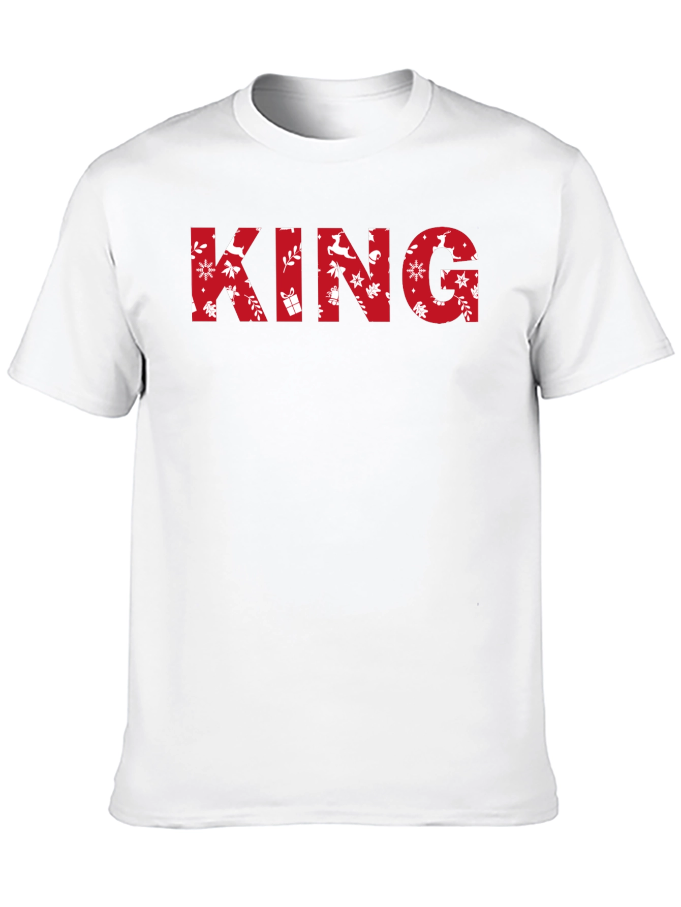 Festive KING Graphic Tee - Holiday Edition