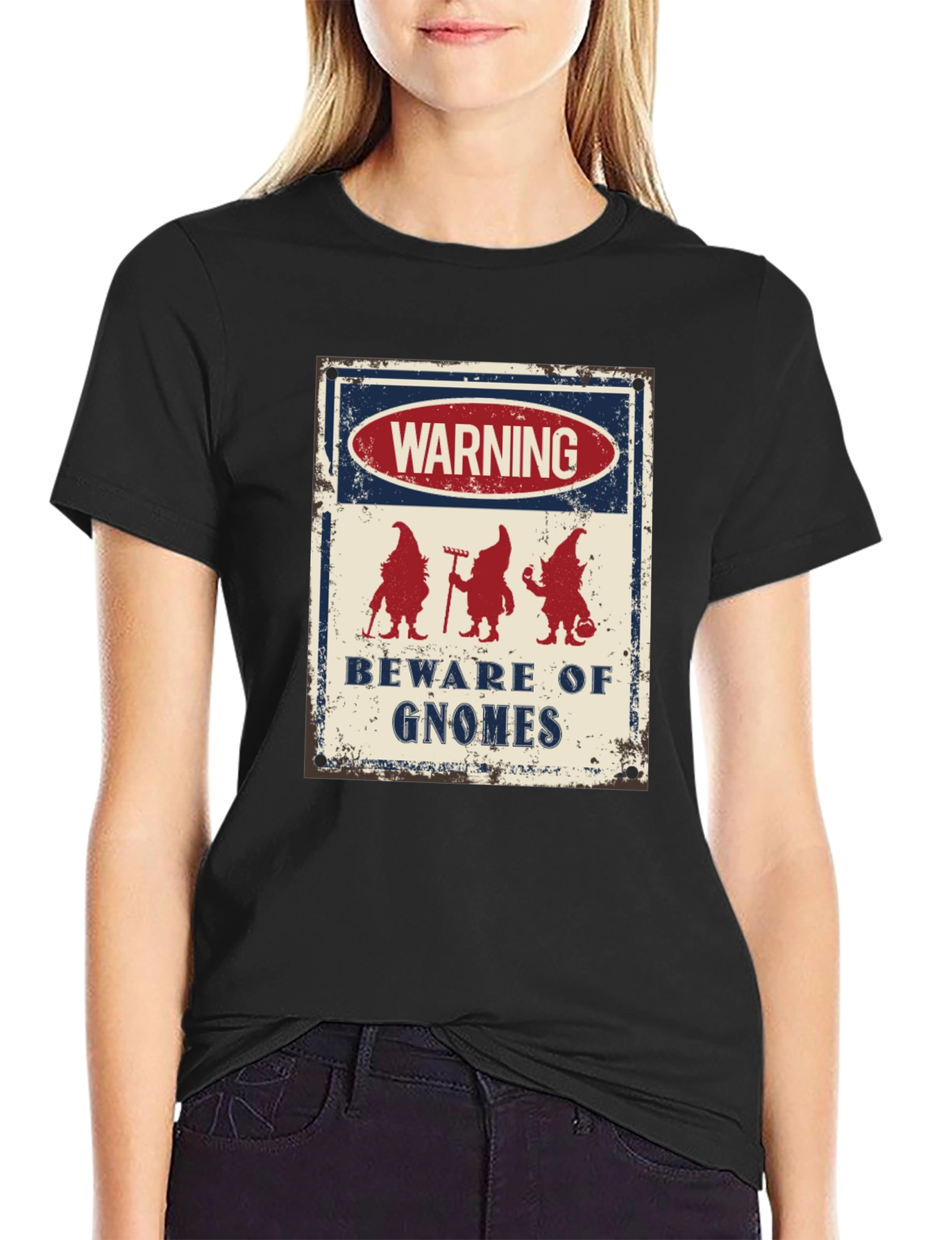 Beware of Gnomes Graphic Tee