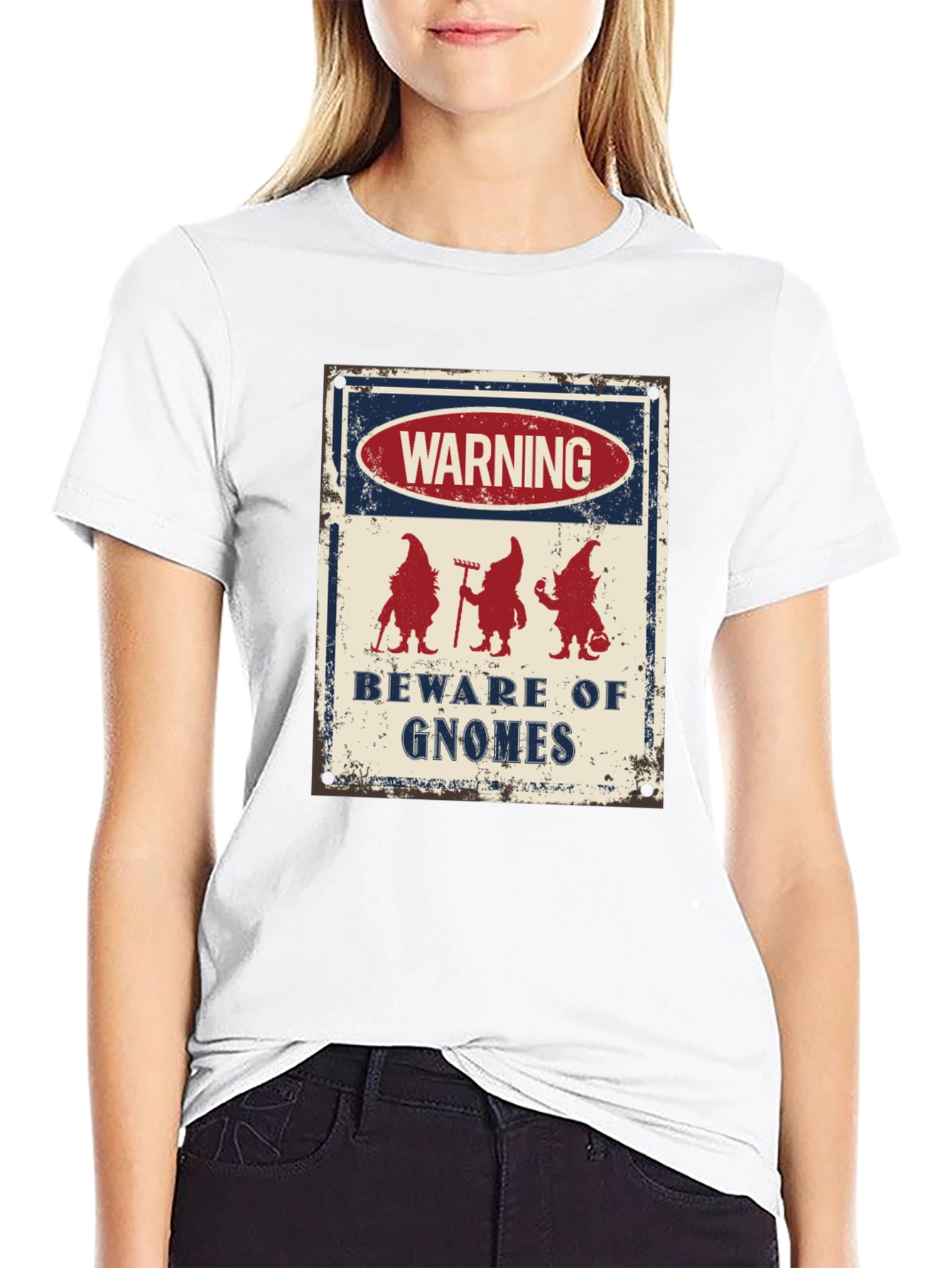 Beware of Gnomes Graphic Tee