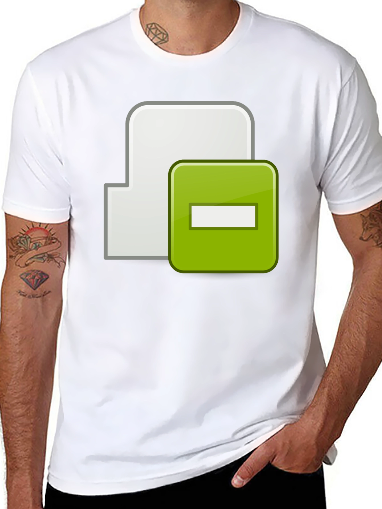 Subtract Cloud T-Shirt: Minimalist Tech Style