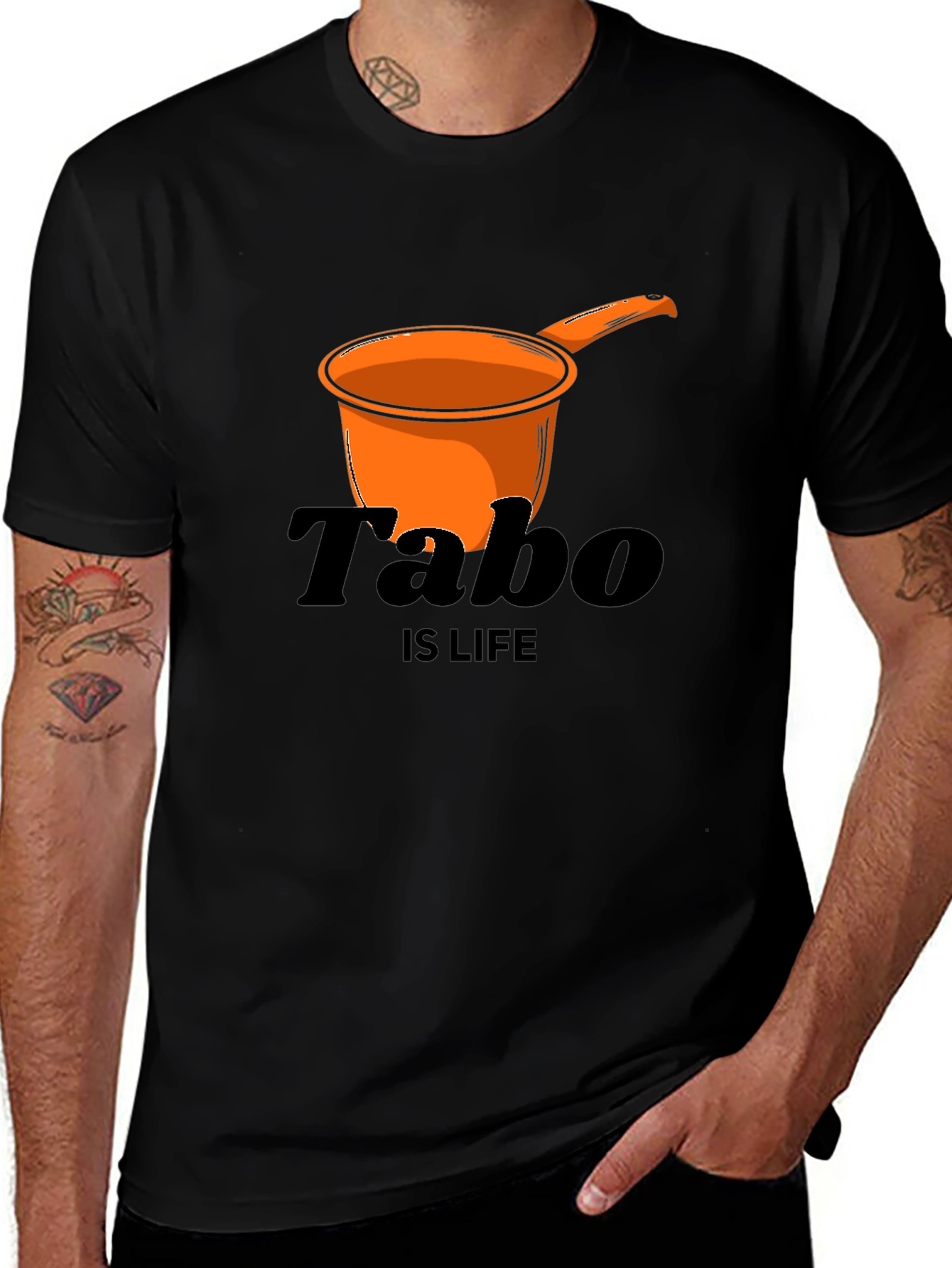 Tabo is Life Black T-Shirt