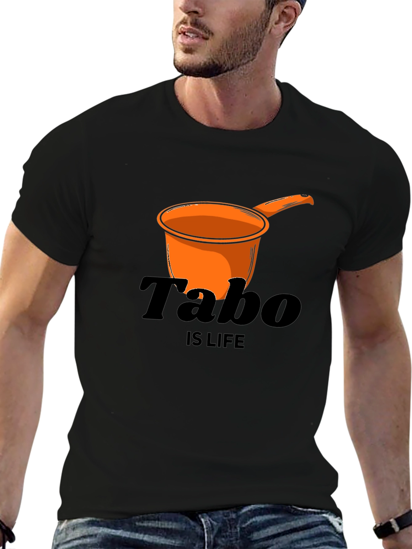 Tabo is Life Black T-Shirt