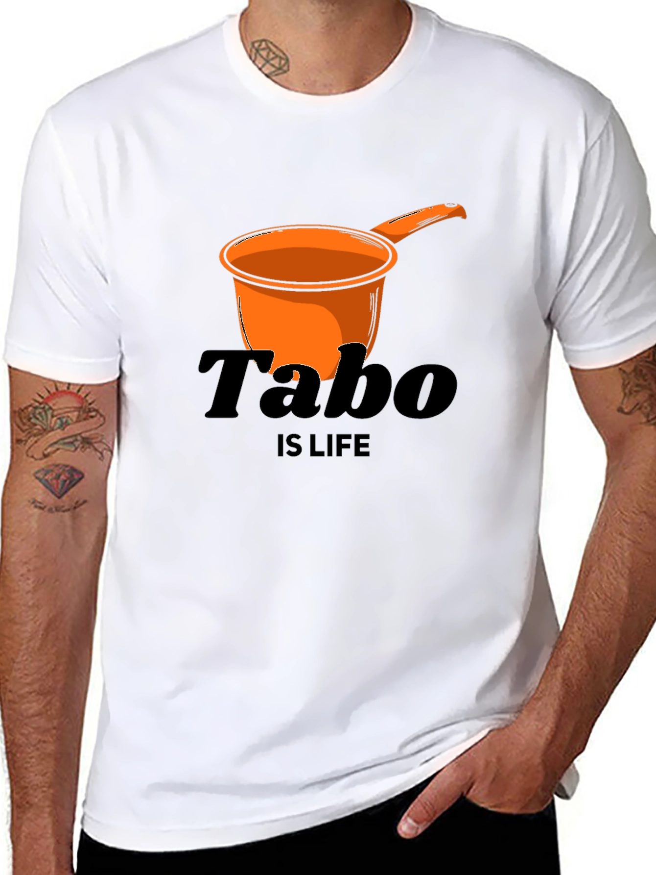 Tabo is Life Black T-Shirt