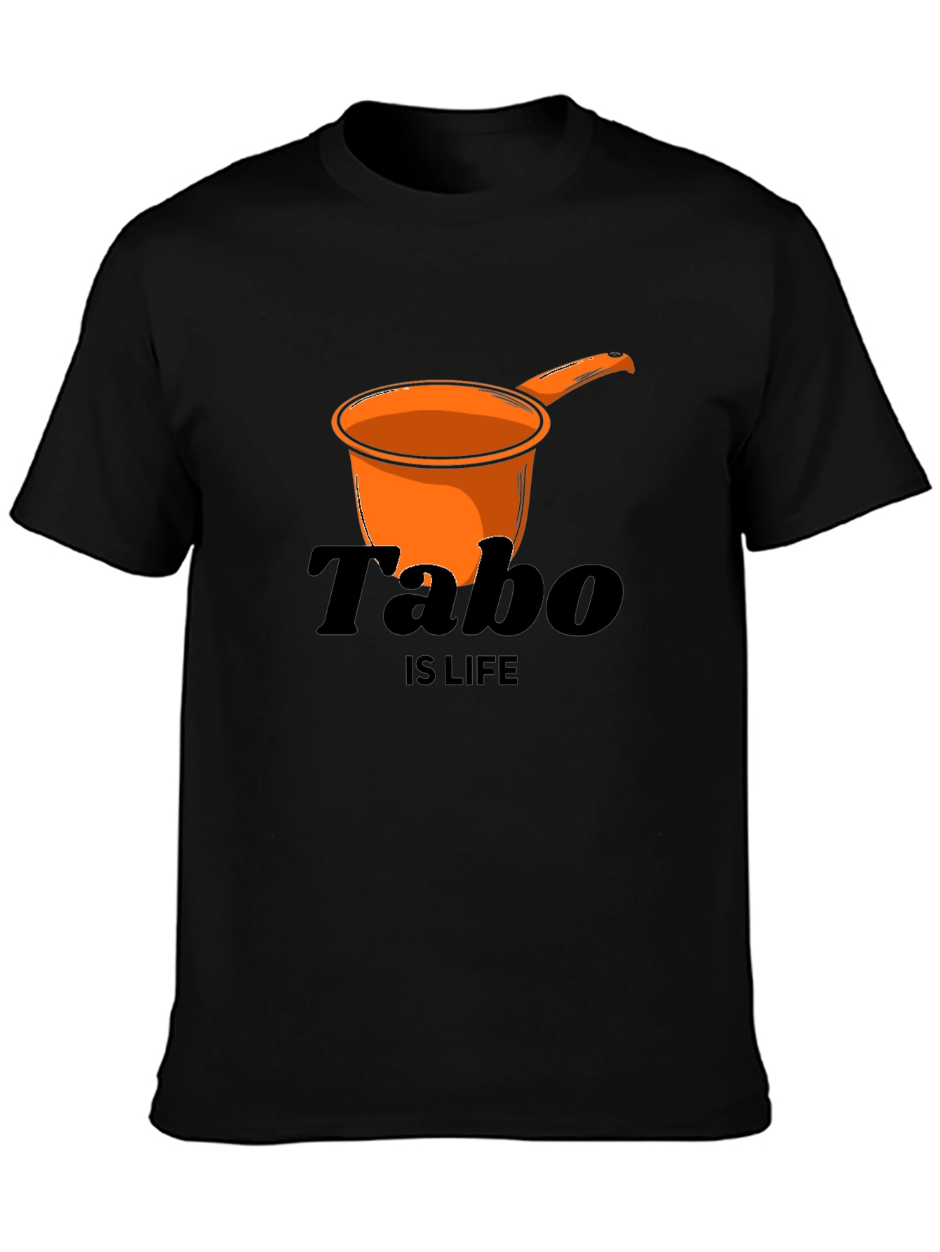 Tabo is Life Black T-Shirt