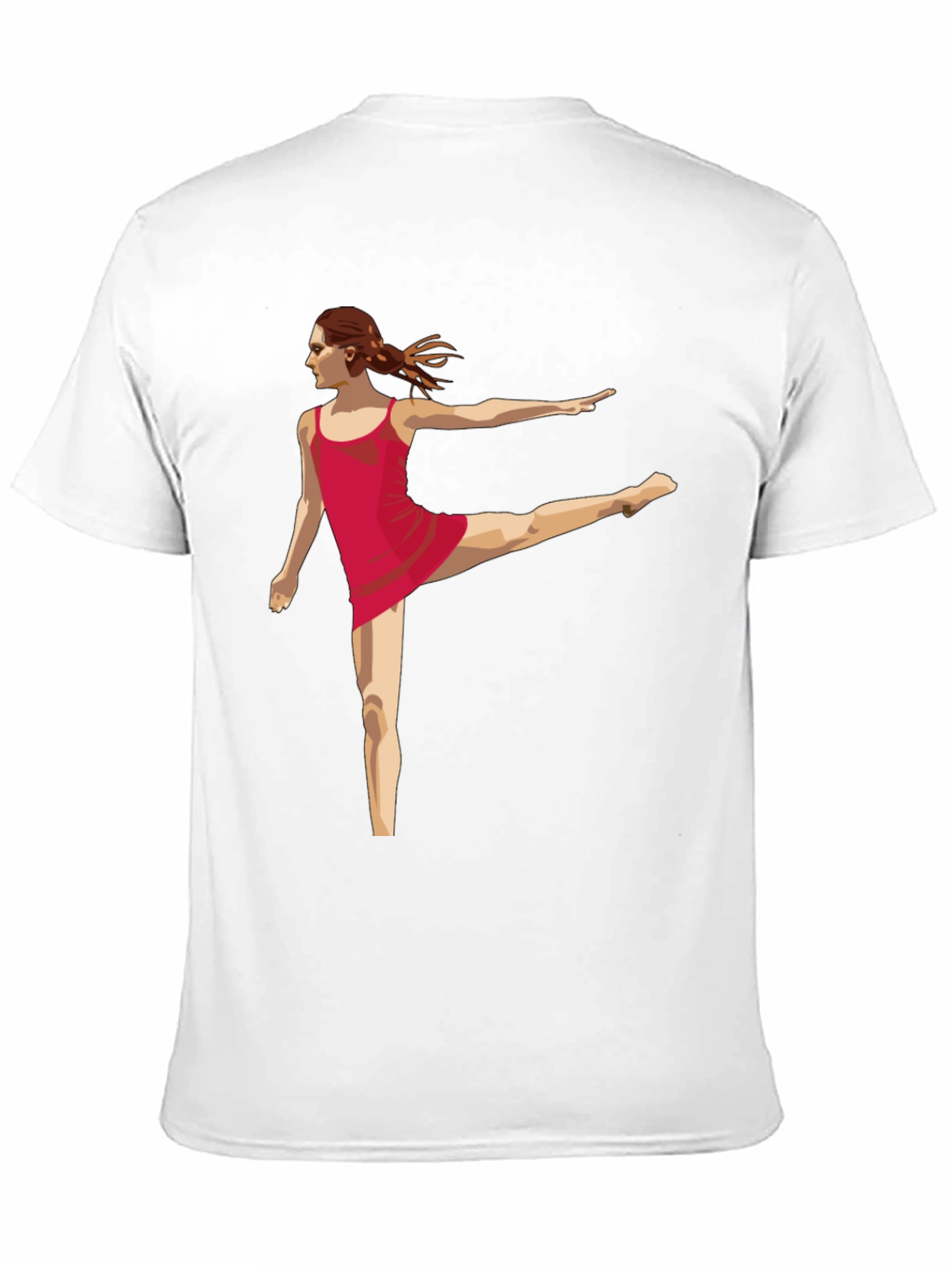 Dancer Graphic Tee - Modern Black T-Shirt