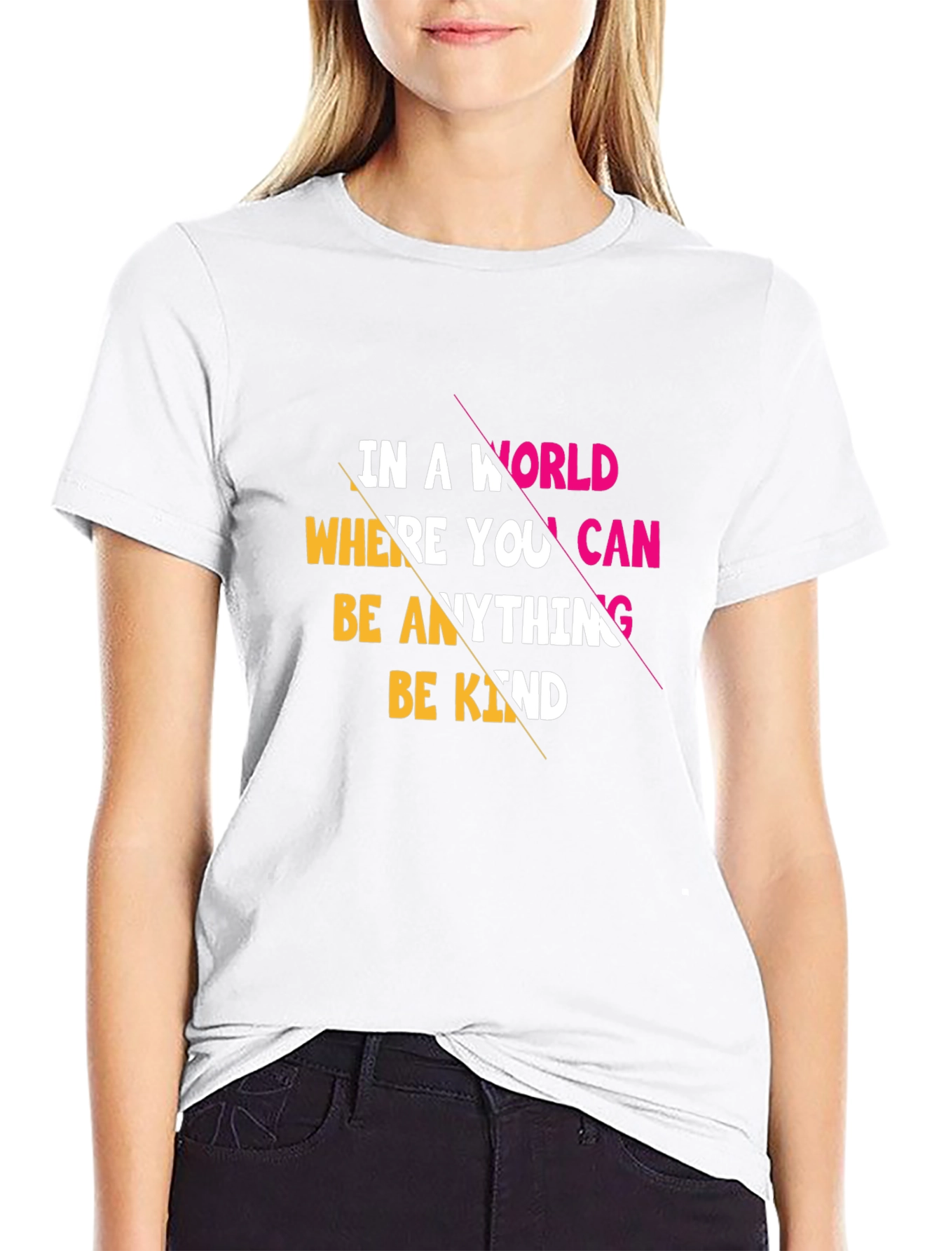 Be Kind Graphic Tee - Mens Black T-Shirt