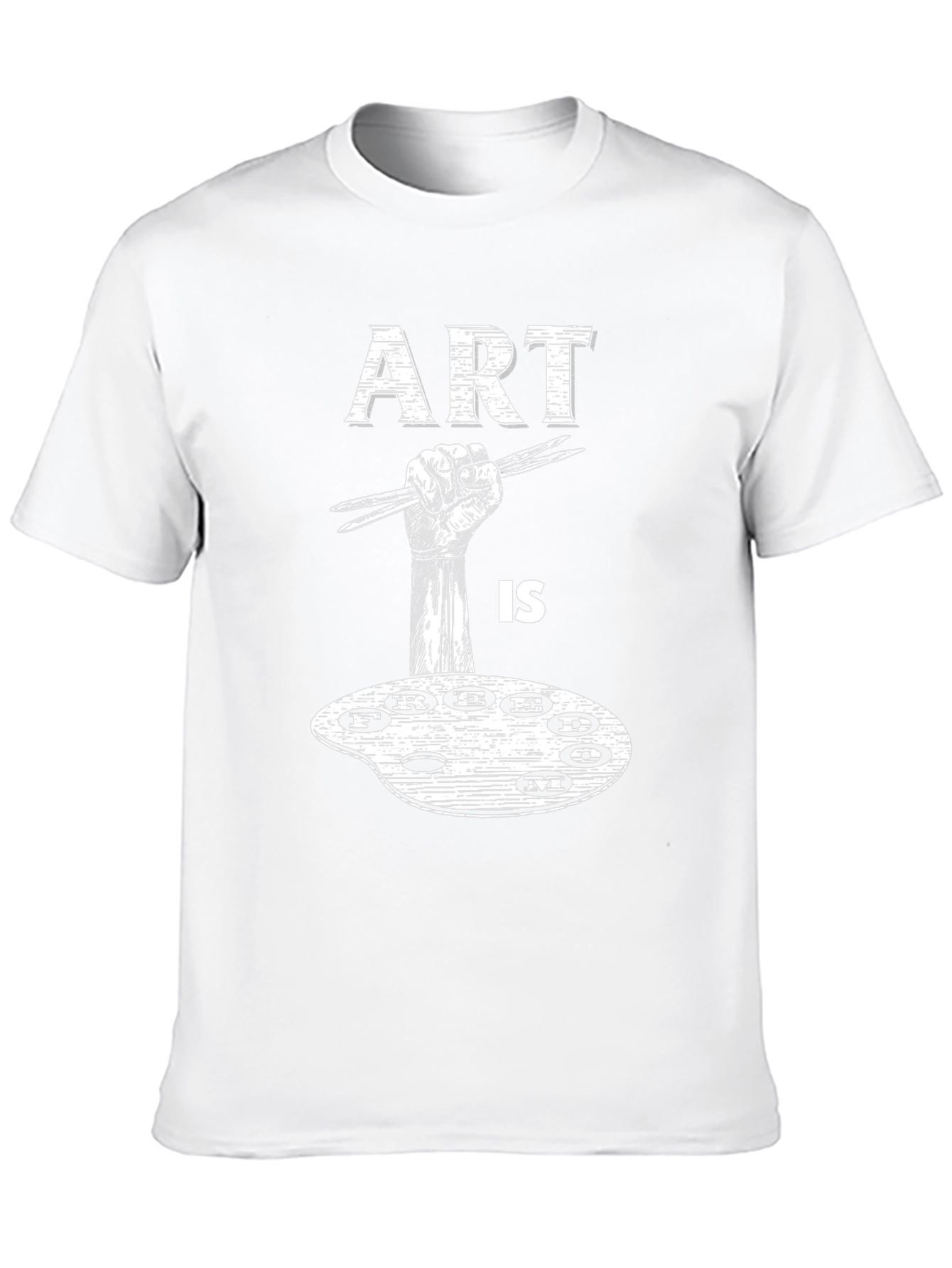 Art Is Freedom Graphic T-Shirt