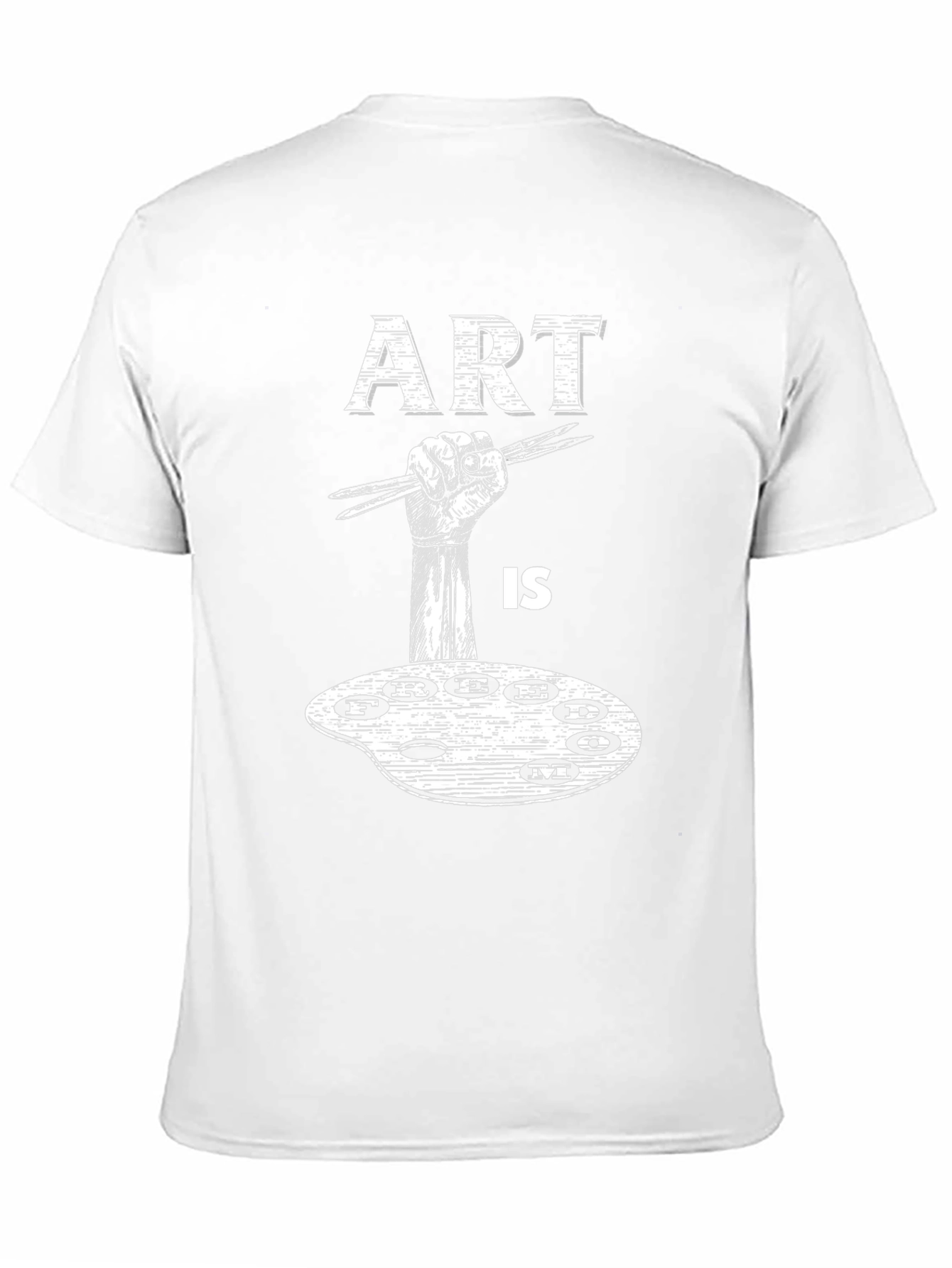 Art Is Freedom Graphic T-Shirt