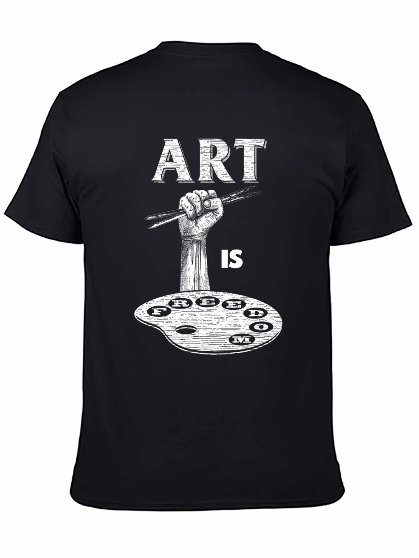 Art Is Freedom Graphic T-Shirt