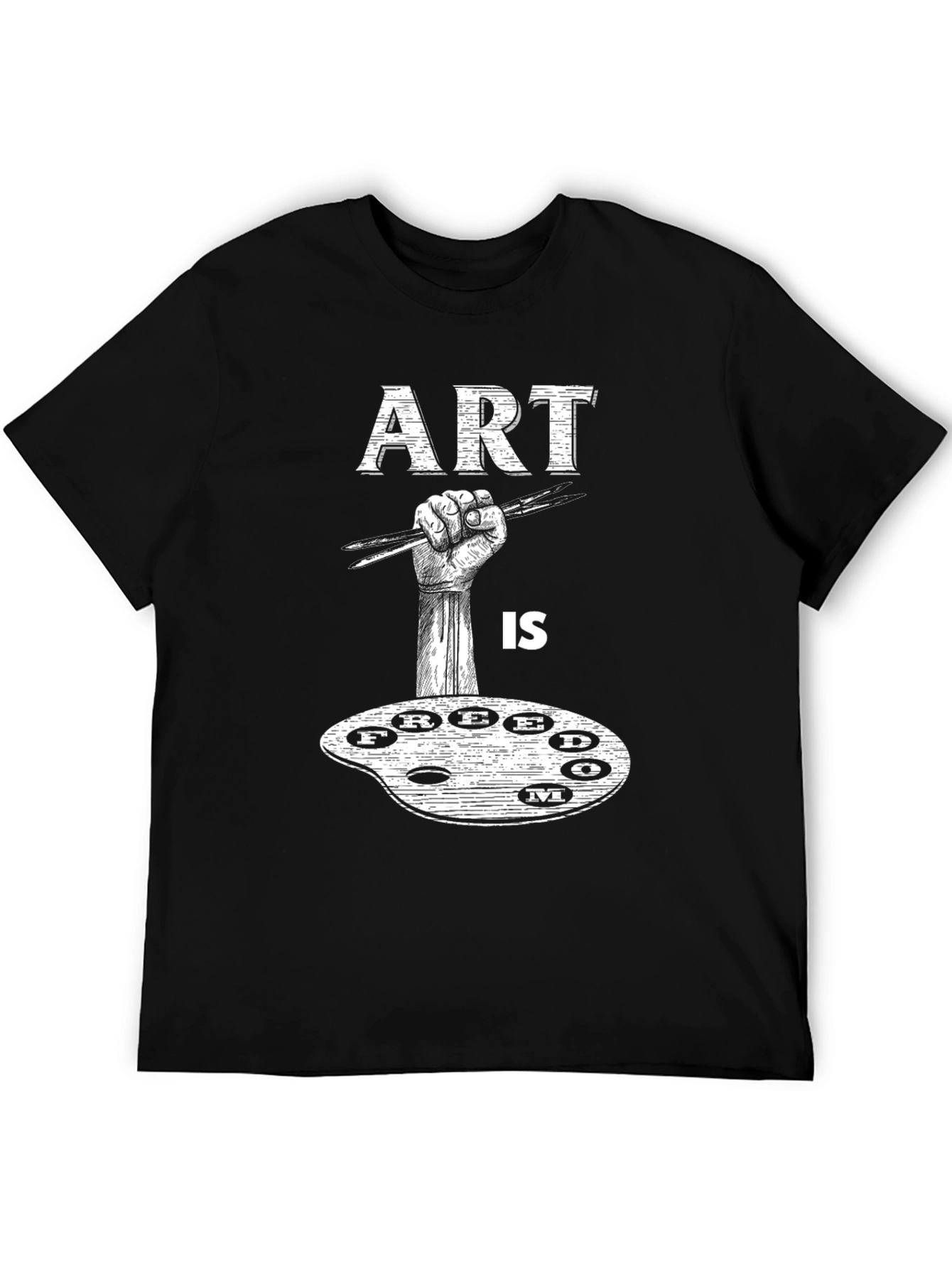 Art Is Freedom Graphic T-Shirt