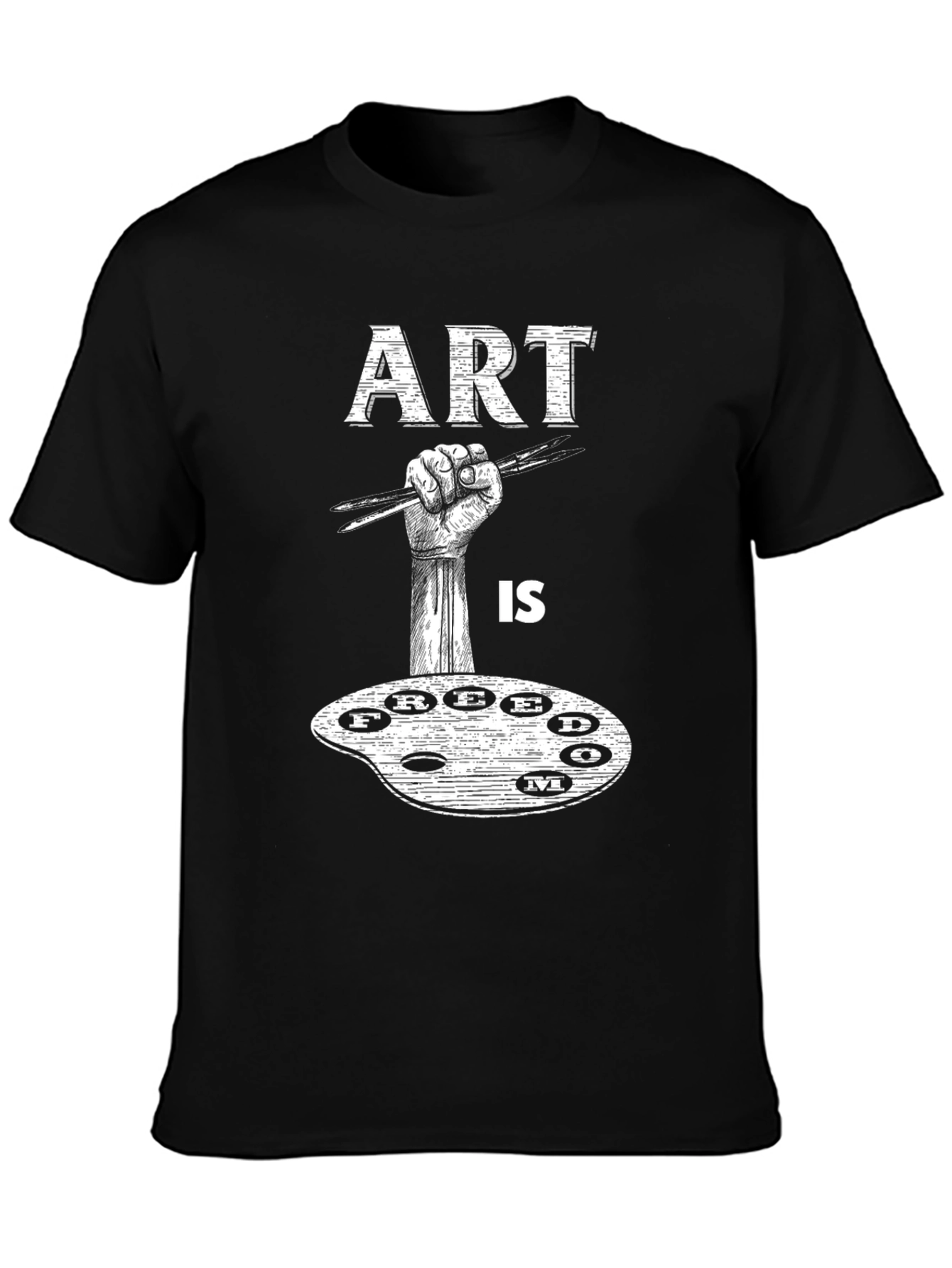 Art Is Freedom Graphic T-Shirt
