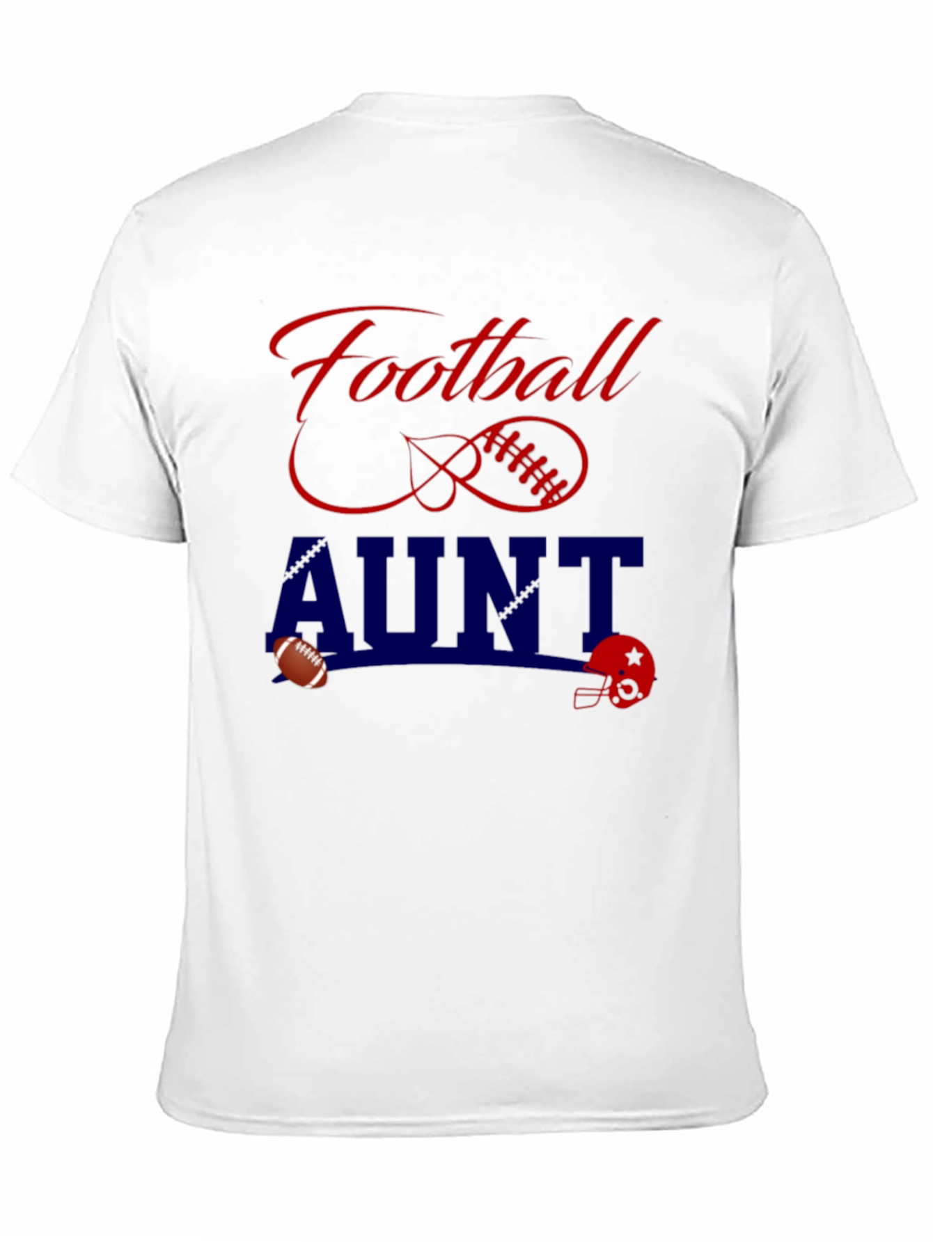 Football Aunt T-Shirt - Game Day Tee