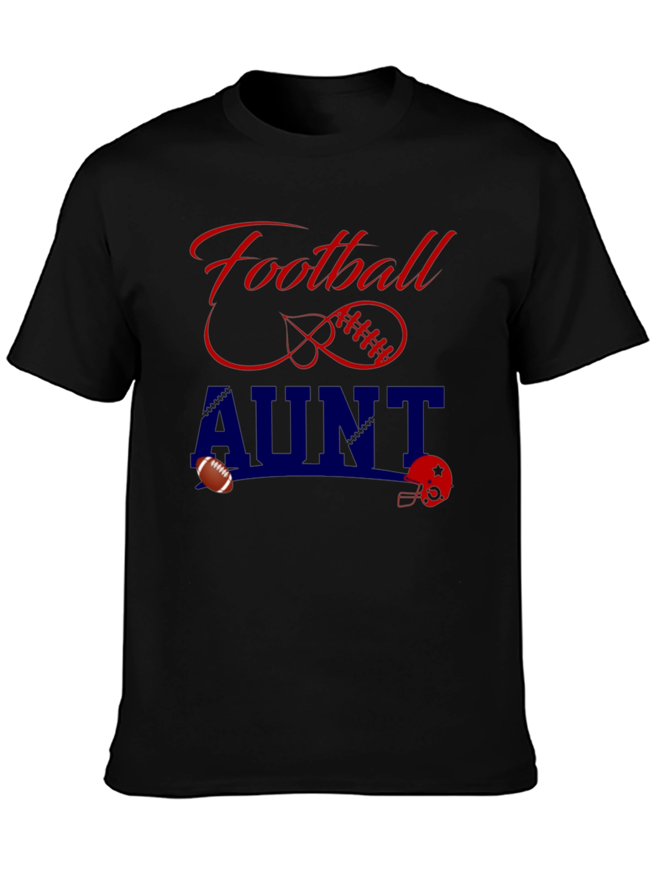 Football Aunt T-Shirt - Game Day Tee