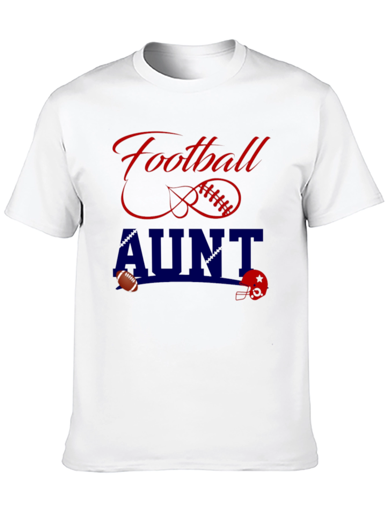 Football Aunt T-Shirt - Game Day Tee